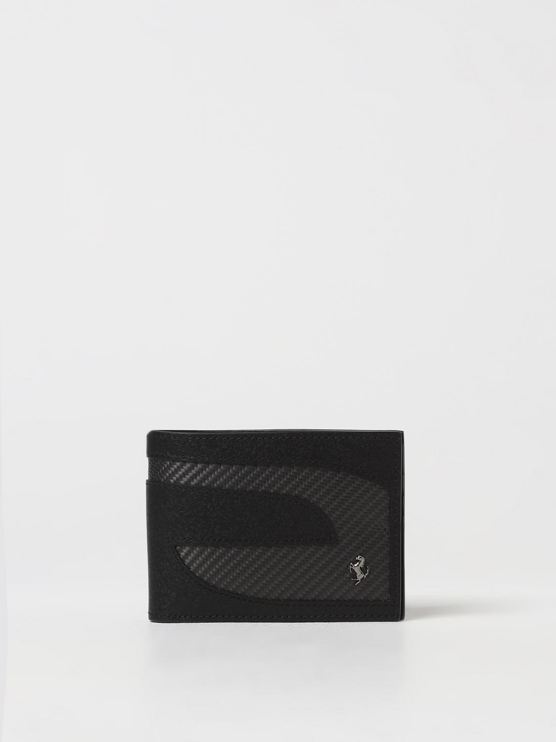 Ferrari Wallet For Men Ferrari Red Men Wallet Leather Card Holder