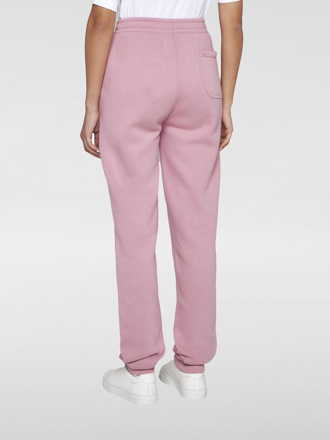 MAISON KITSUNÉ PANTALONI: Pantalone Maison Kitsuné in cotone , Rosa - Img 2