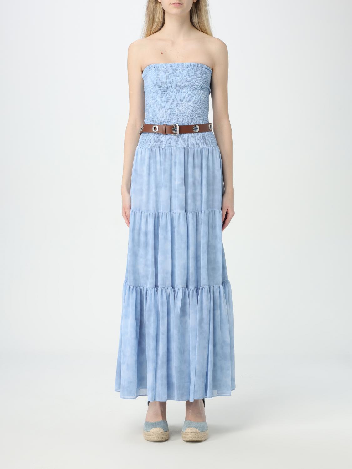 Michael Kors Dress woman - Blue | MS4827DAW2 | GIGLIO.COM
