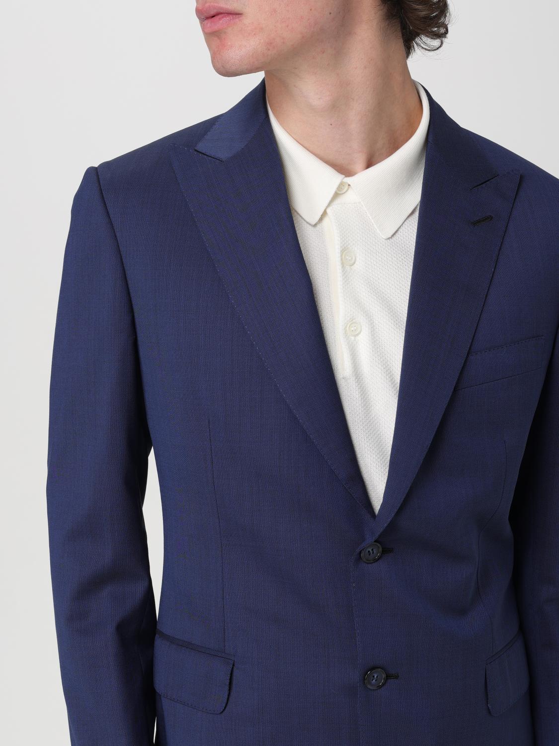 BRIONI：スーツ メンズ - ブルー | GIGLIO.COMオンラインのBrioni