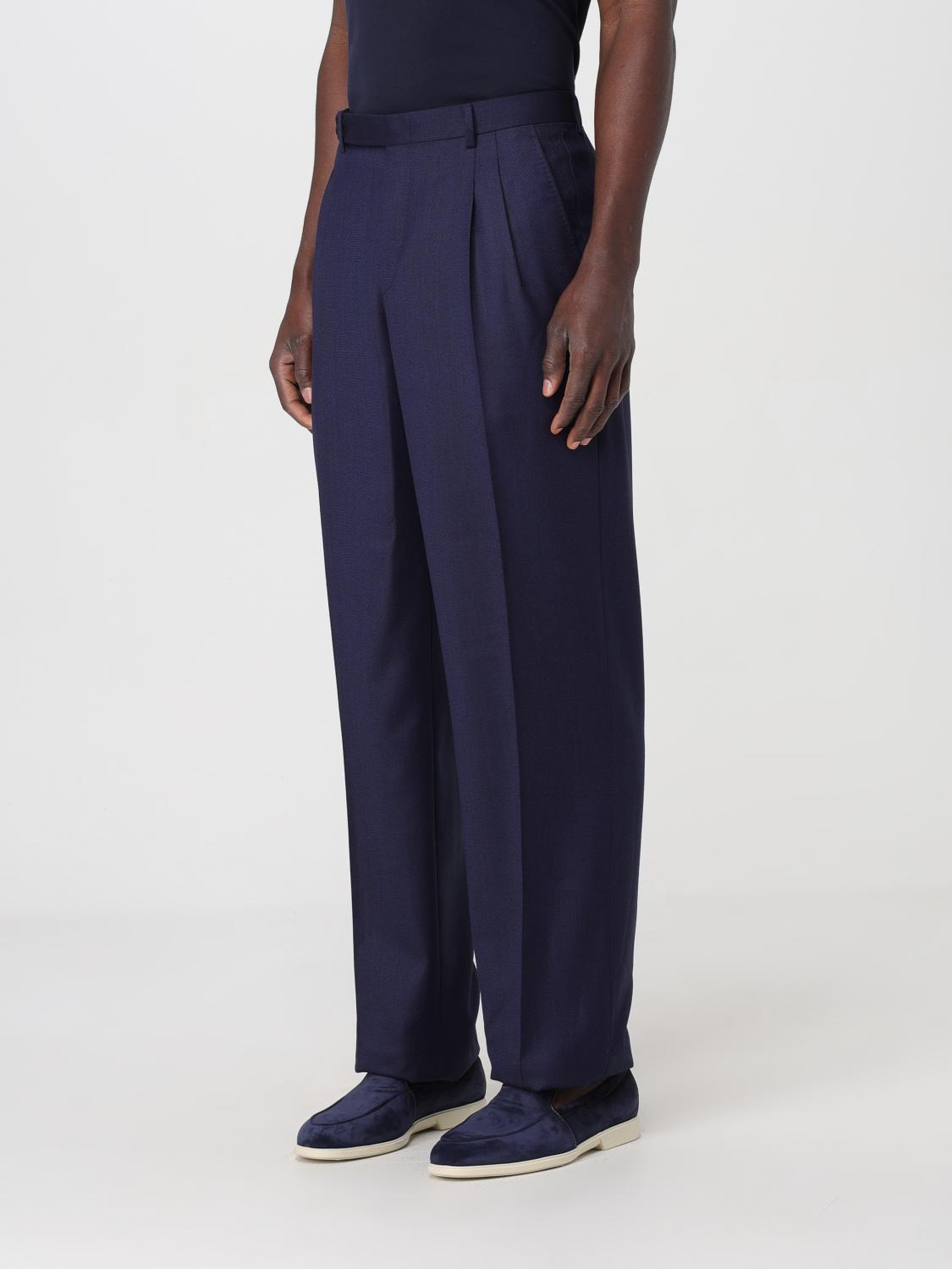 BRIONI PANTS: Pants men Brioni, Blue - Img 4