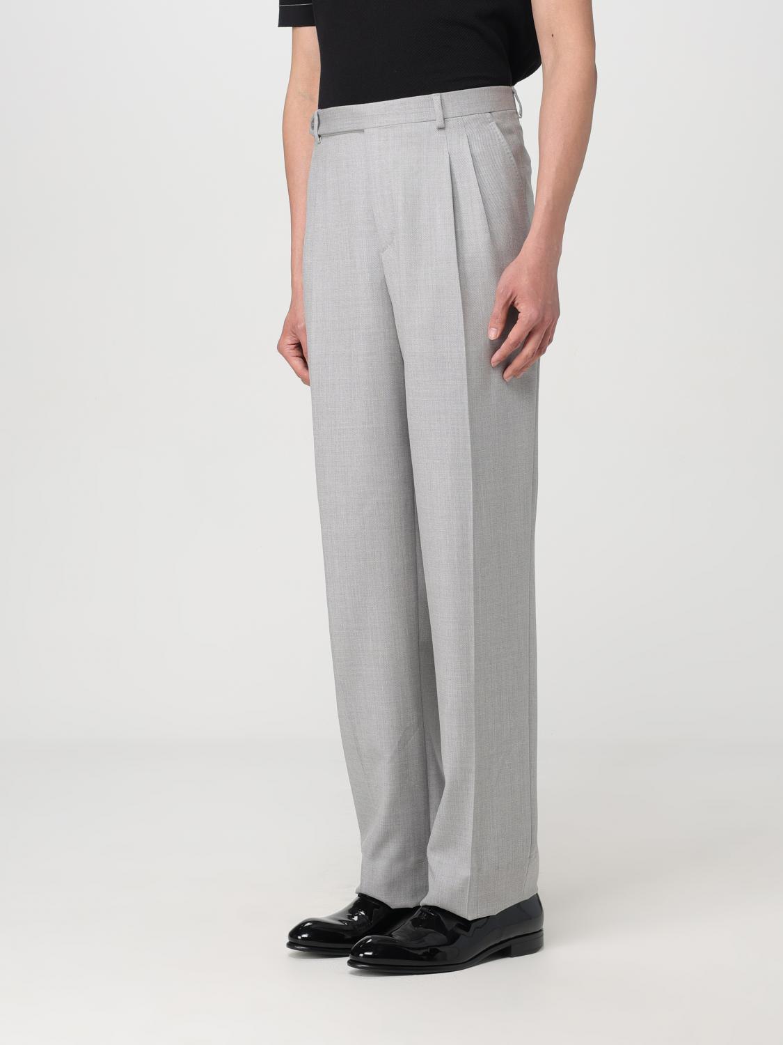 BRIONI PANTALONES: Pantalón hombre Brioni, Gris - Img 4