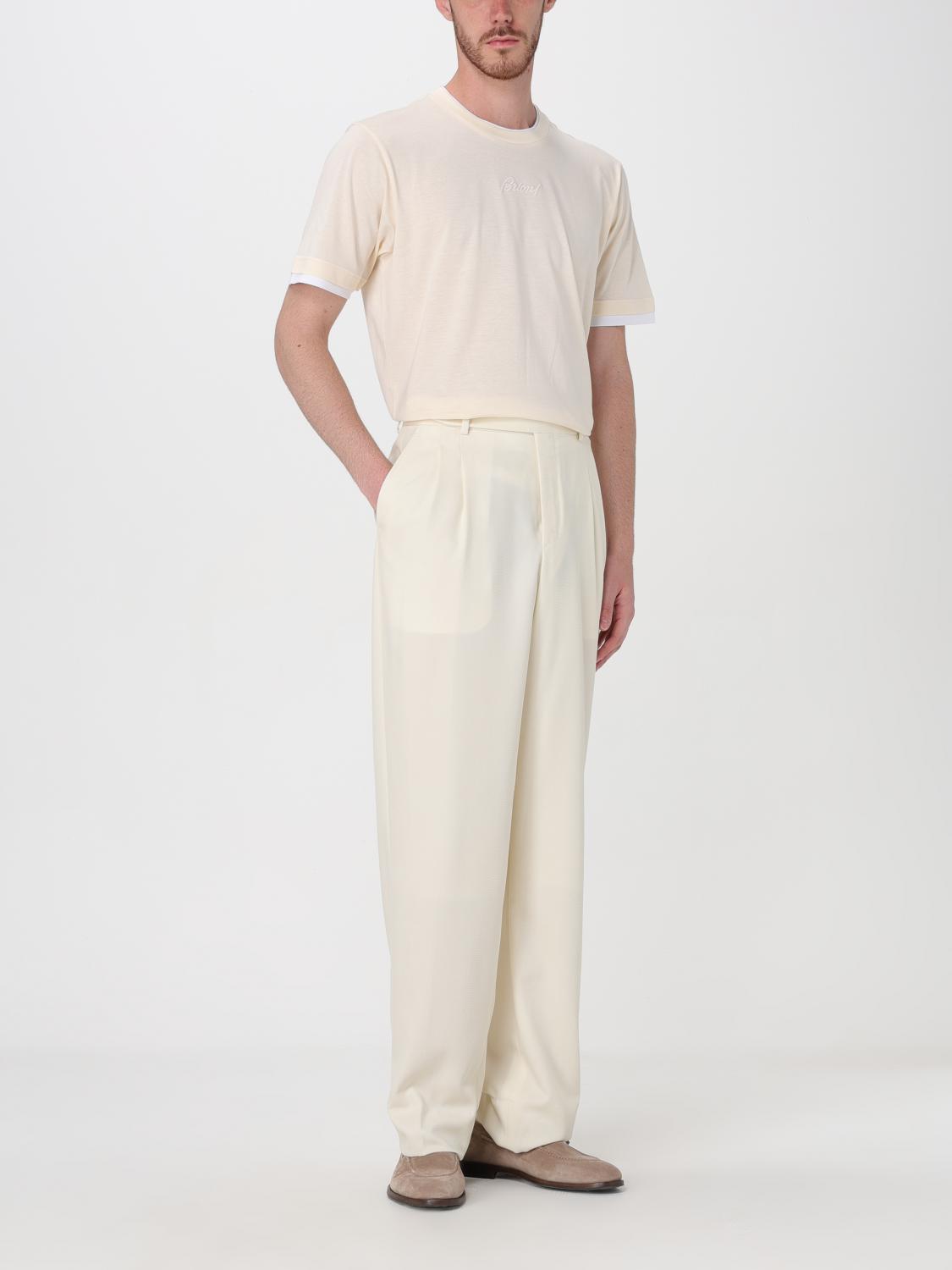 BRIONI БРЮКИ: Брюки Мужское Brioni, Бежевый - Img 2