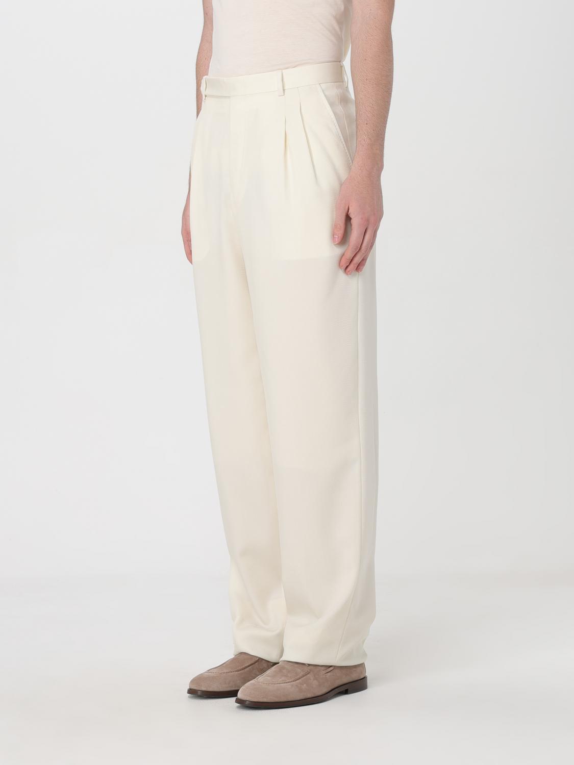 BRIONI БРЮКИ: Брюки Мужское Brioni, Бежевый - Img 4