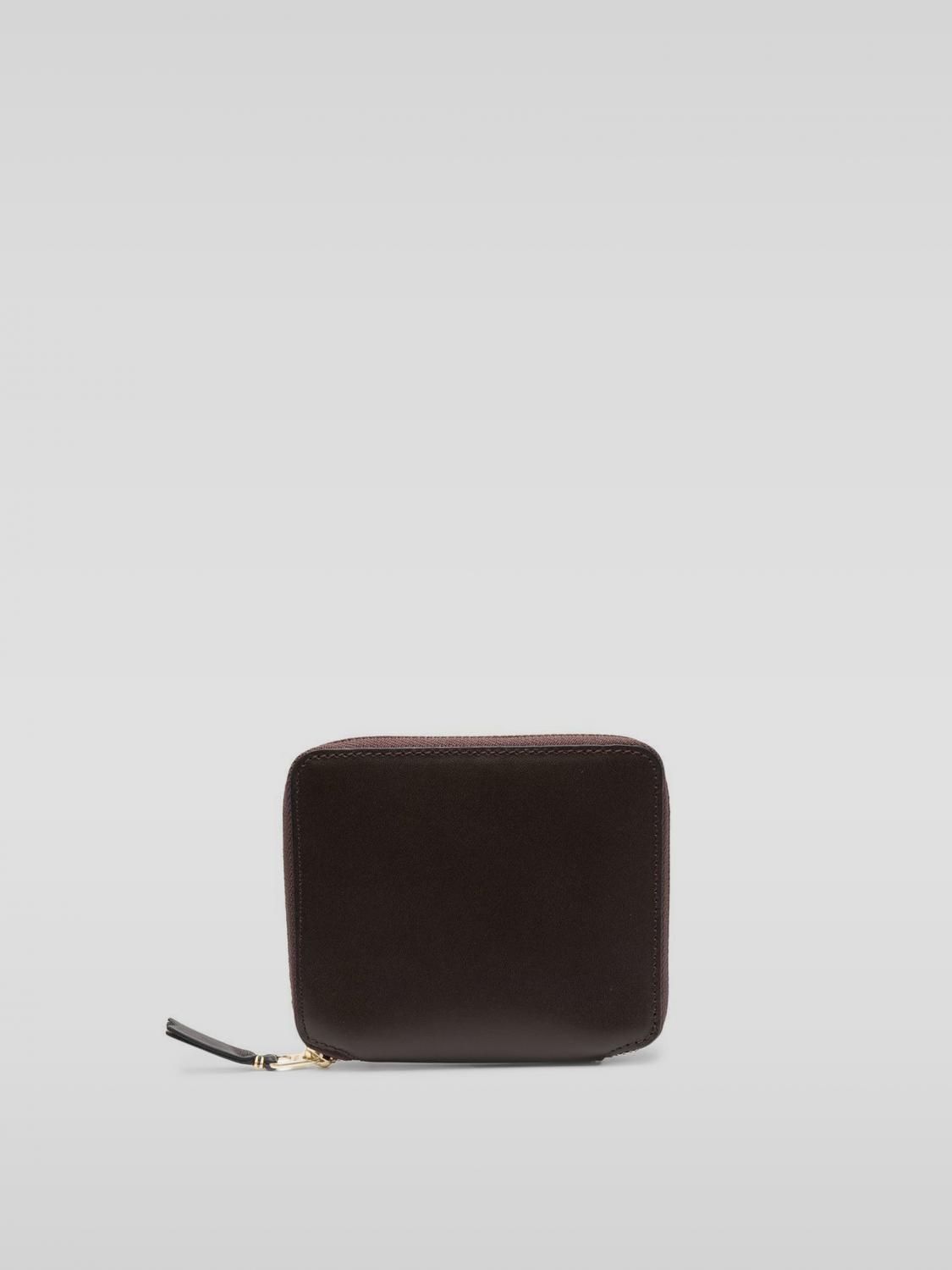 COMME DES GARÇONS WALLET 지갑: Comme Des Garçons Wallet 가죽 지갑, 브라운 - Img 1