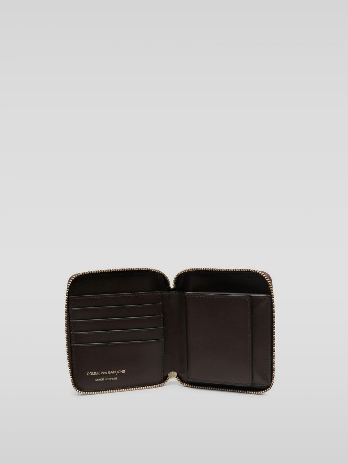 COMME DES GARÇONS WALLET 지갑: Comme Des Garçons Wallet 가죽 지갑, 브라운 - Img 2