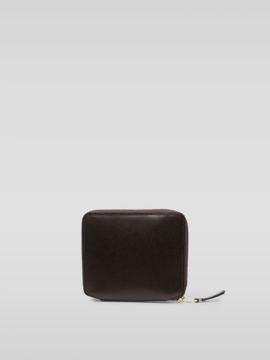 COMME DES GARÇONS WALLET 지갑: Comme Des Garçons Wallet 가죽 지갑, 브라운 - Img 3