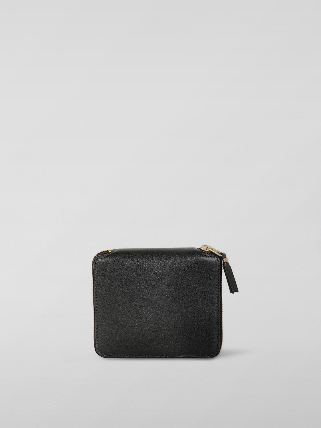 COMME DES GARÇONS WALLET WALLET: Comme Des Garçons Wallet Leather Wallet, Black 1 - Img 1