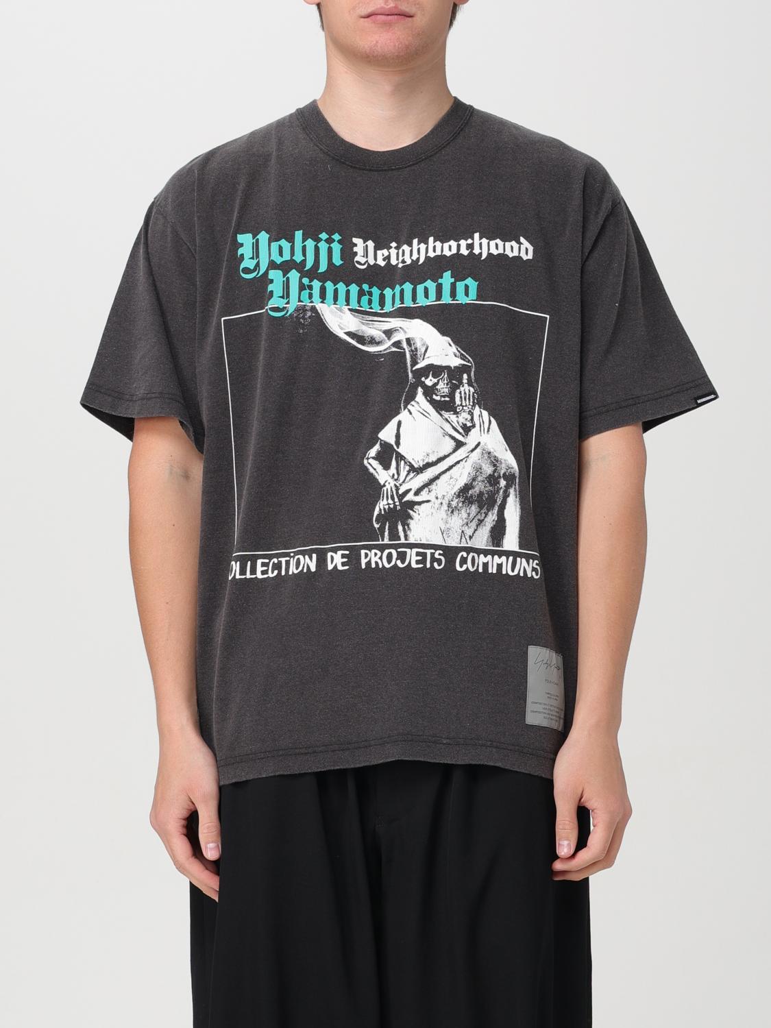 割引価格 YOHJI t-shirt Yamamoto Yohji | Grey - men T-shirt YAMAMOTO: トップス