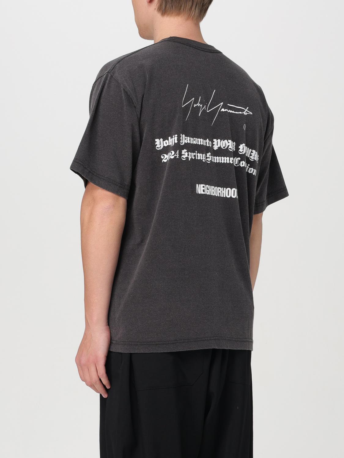 人気海外ブランドアイテム｜ファッション通販 YAMAMOTO: YOHJI T-shirt t-shirt Yamamoto Yohji | Grey - men トップス