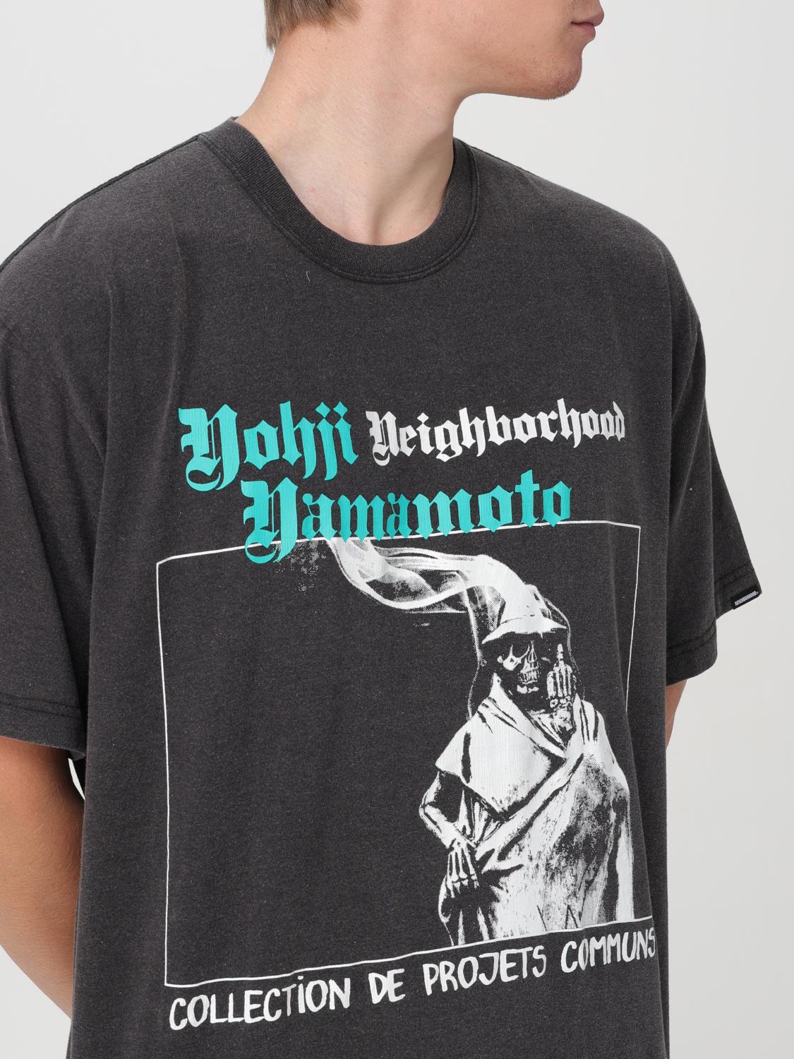 YOHJI YAMAMOTO: T-shirt men - Grey | Yohji Yamamoto t-shirt