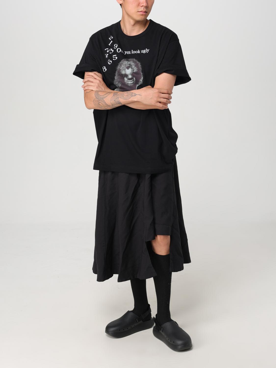 Yohji Yamamoto T-shirt men - Black | HST68995 | GIGLIO.COM