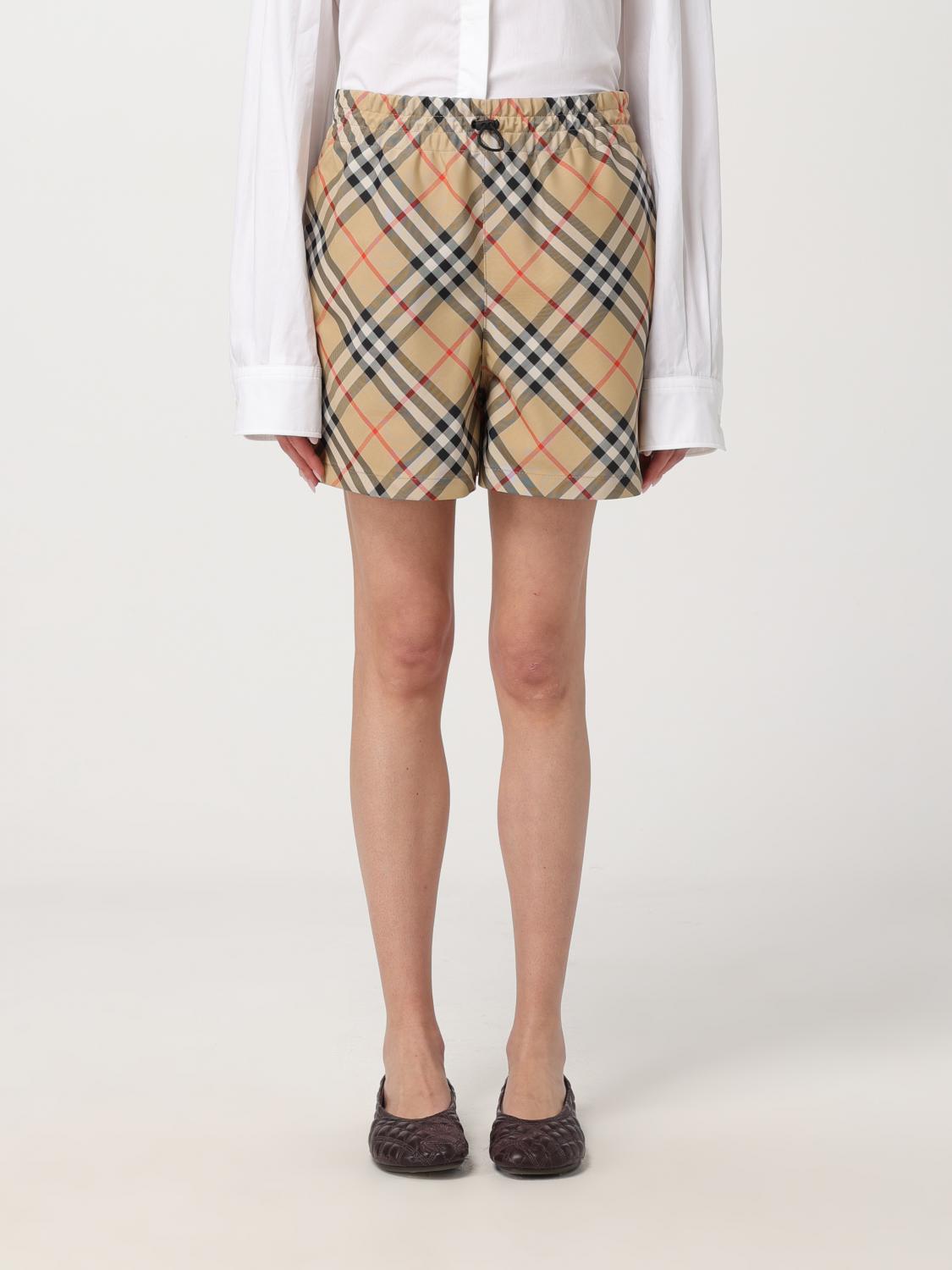 Burberry ショートパンツ レディース - ベージュ | 8088290 | GIGLIO.COM