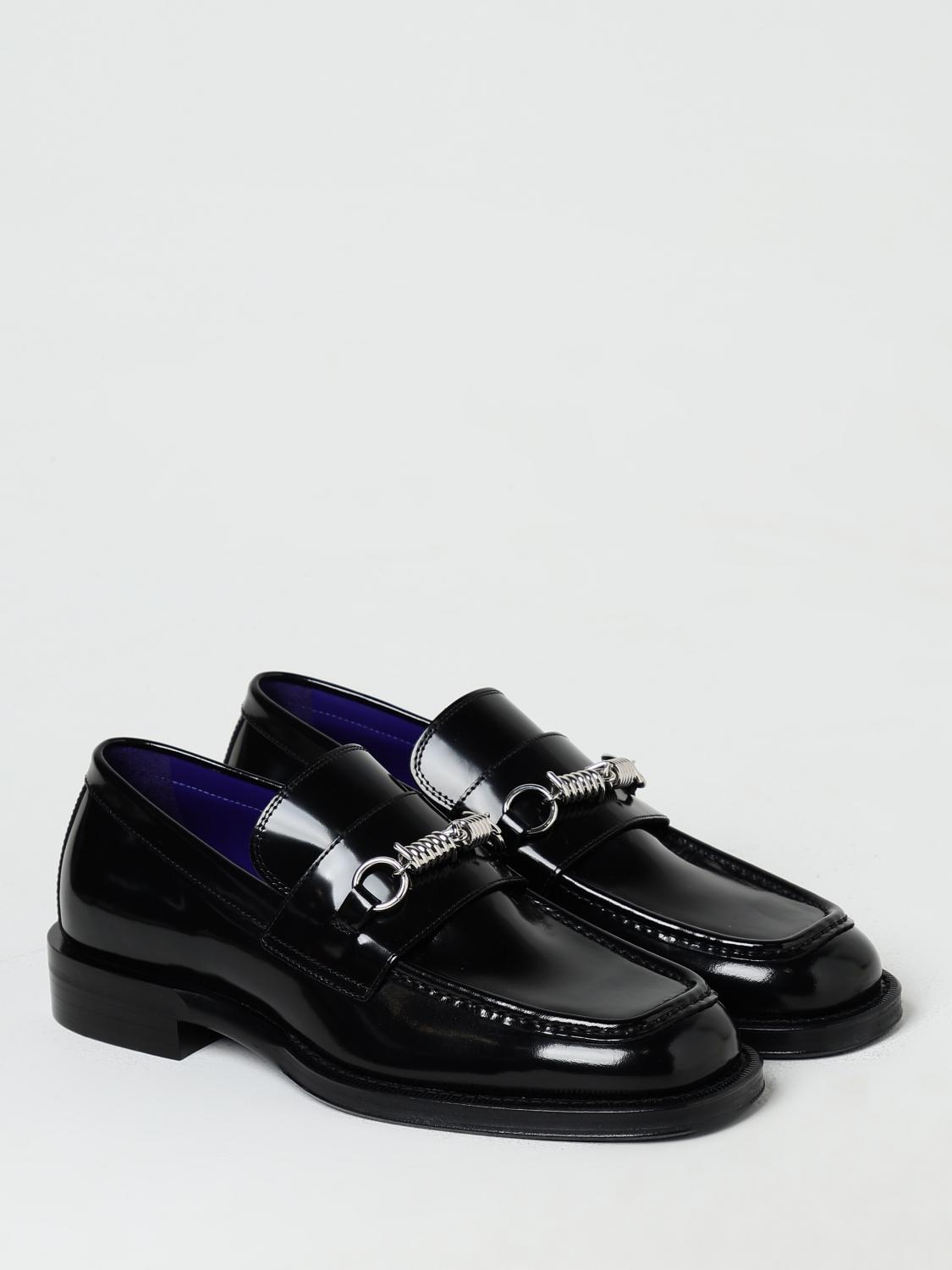Burberry ローファー メンズ - ブラック | 8080103 | GIGLIO.COM