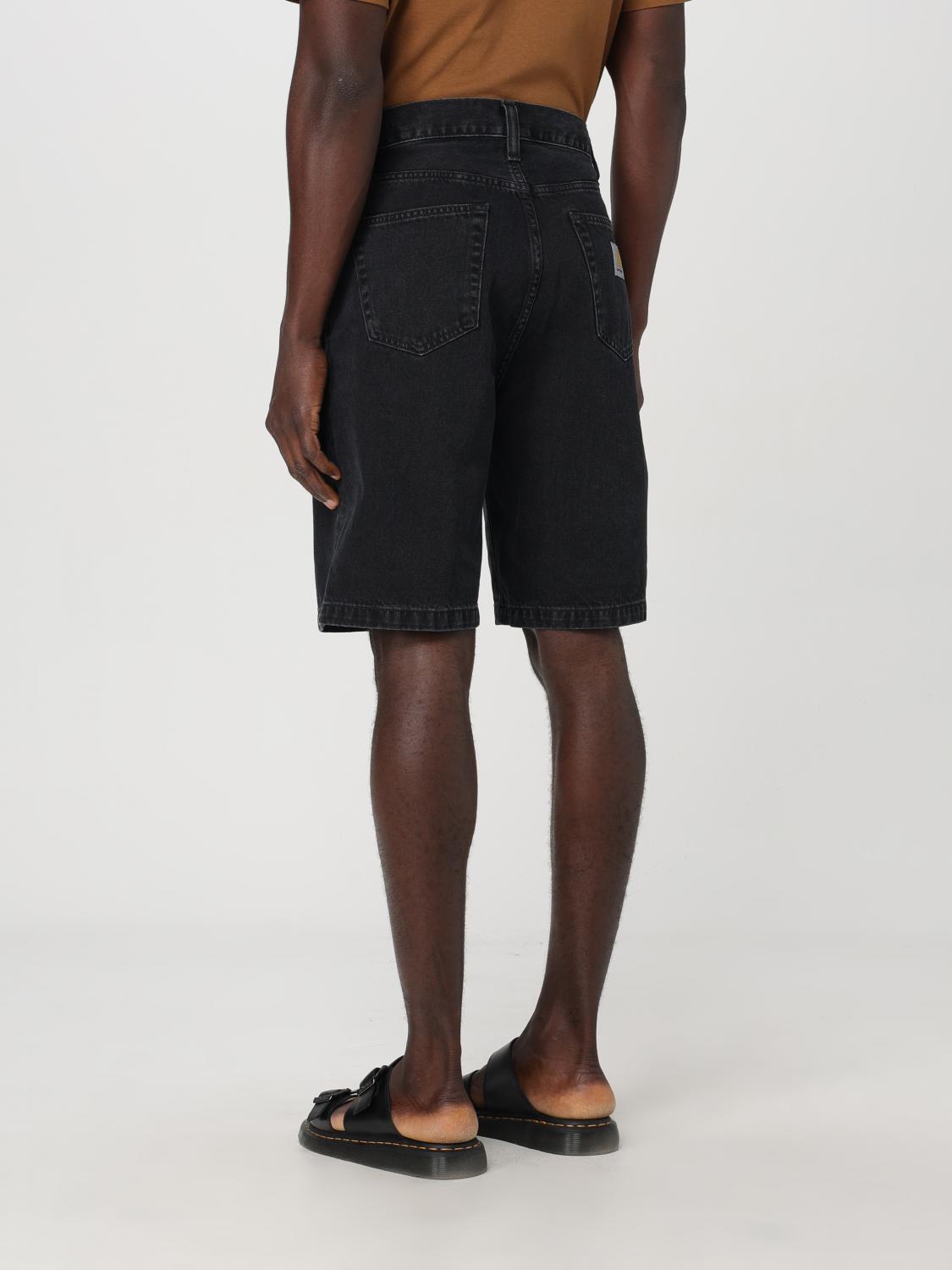 CARHARTT WIP ШОРТЫ: Шорты Carhartt Wip из хлопкового денима, Черный - Img 2