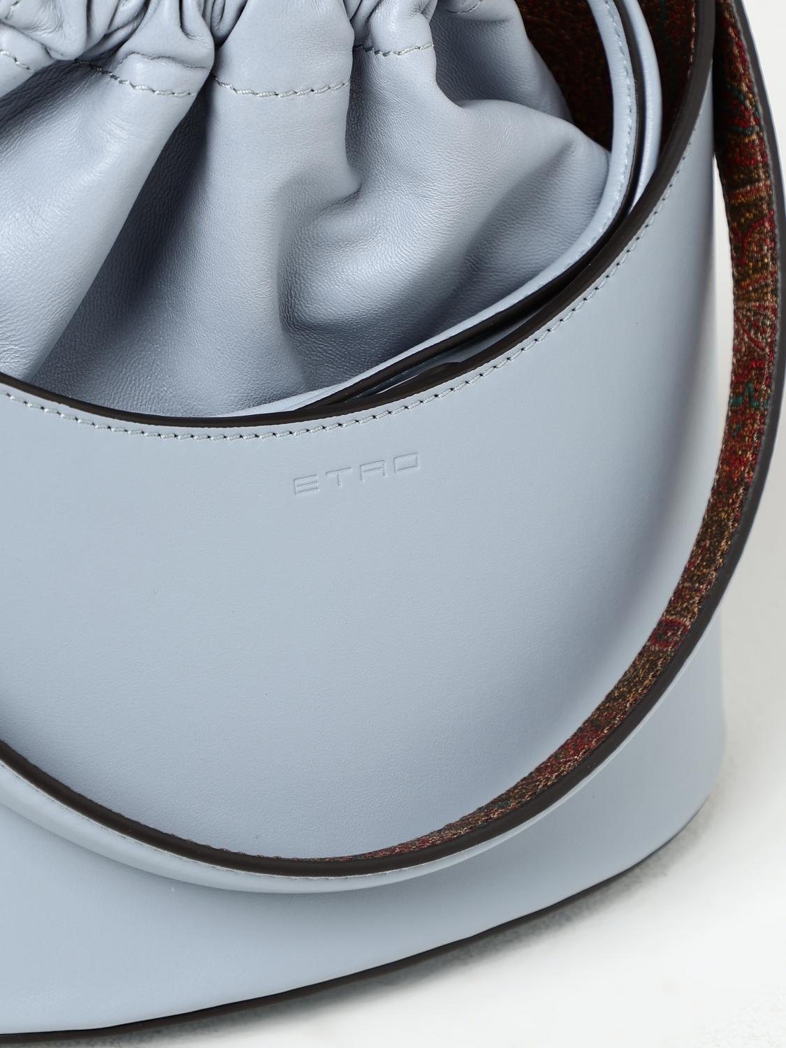 ETRO BOLSO DE MANO: Bolso de mano mujer Etro, Grisáceo - Img 4