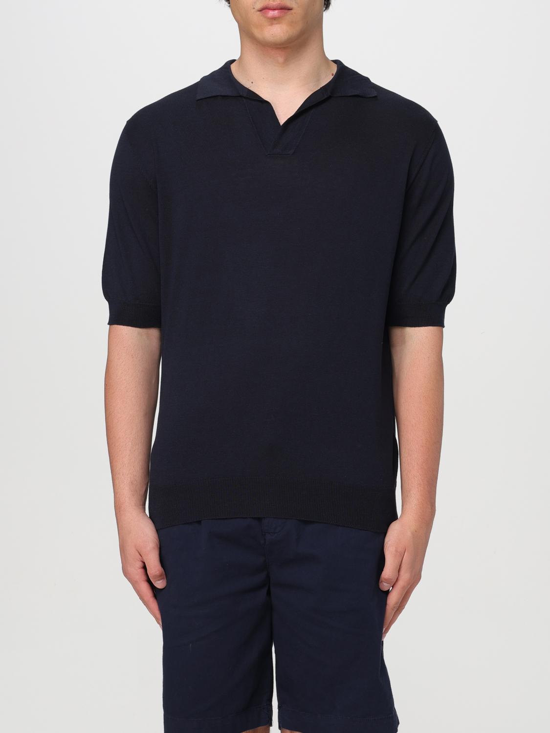 BALLANTYNE POLO: Jersey hombre Ballantyne, Azul Marino - Img 1