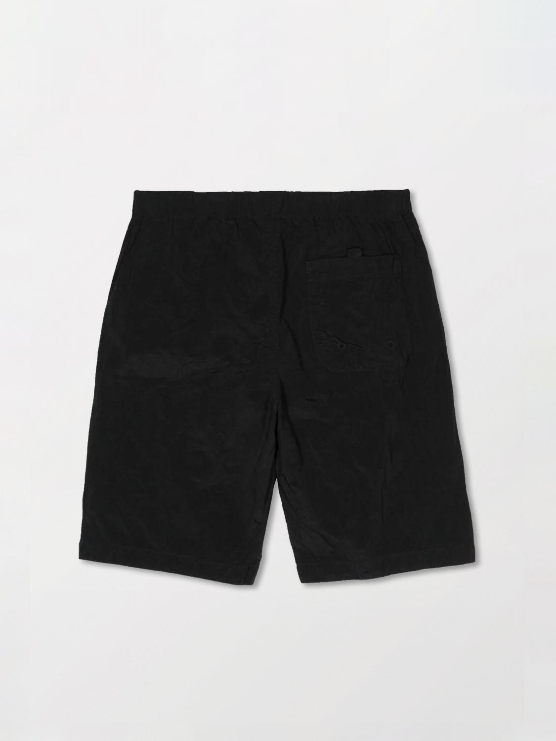 STONE ISLAND JUNIOR SHORTS: Shorts kids Stone Island Junior, Black - Img 2