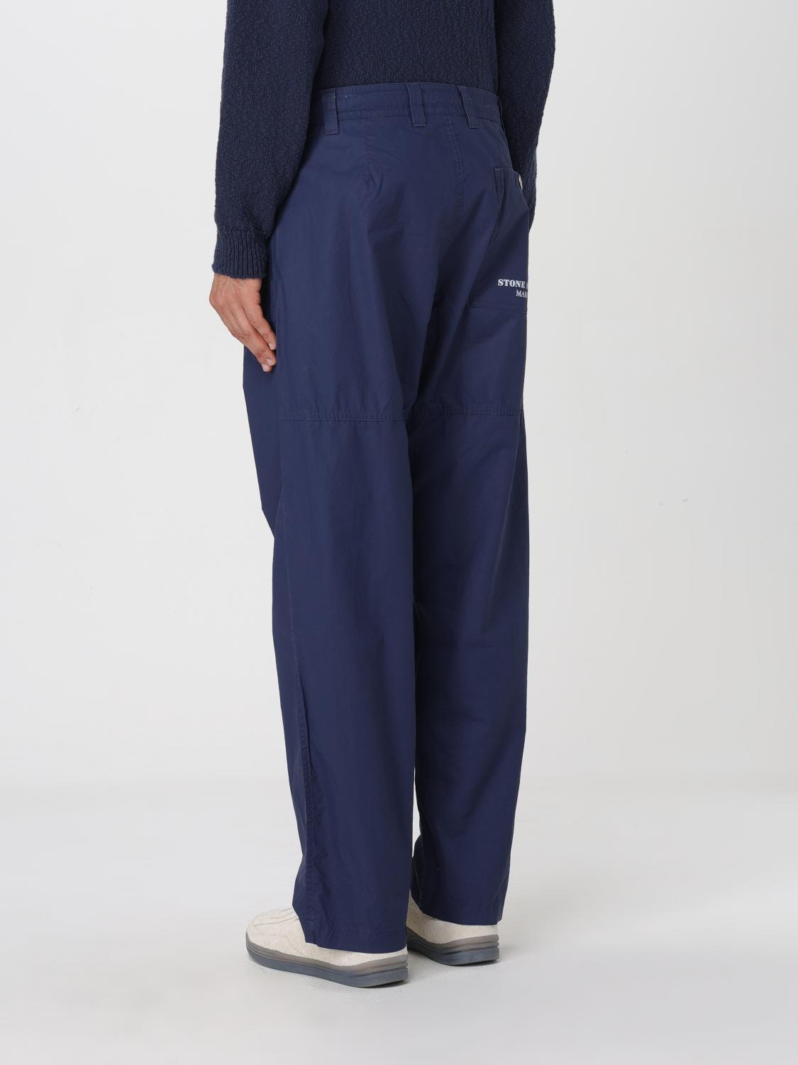 STONE ISLAND TROUSERS: Trousers men Stone Island, Blue - Img 3