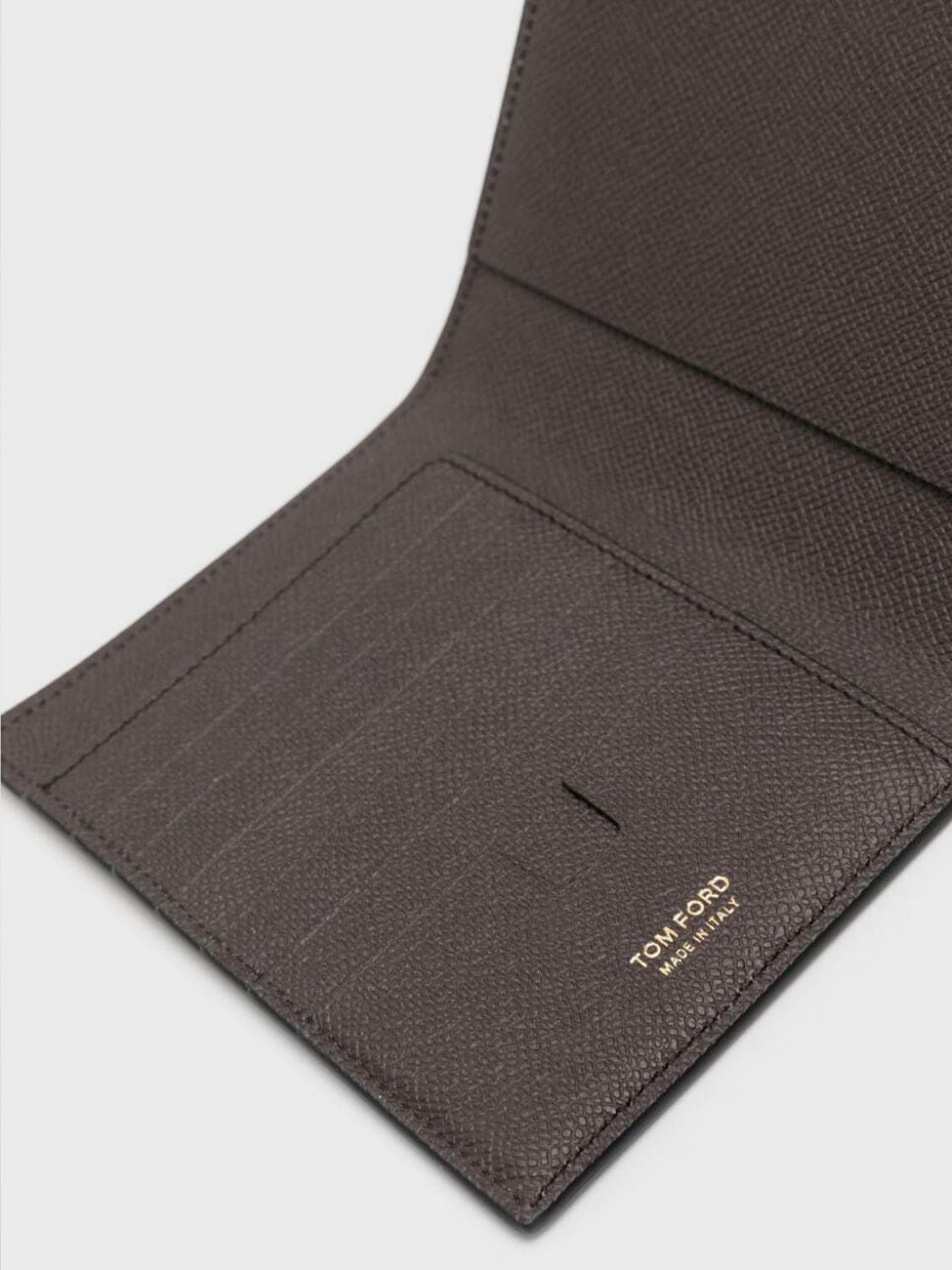TOM FORD CARTERA: Cartera hombre Tom Ford, Marrón - Img 3
