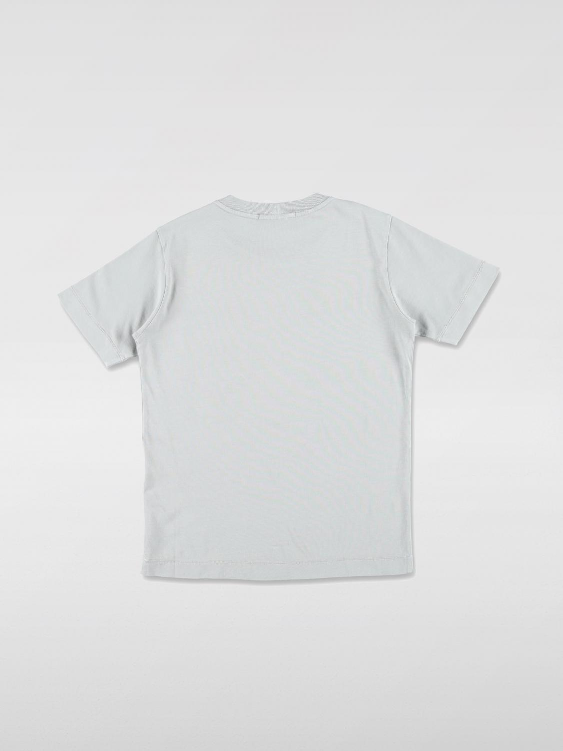 STONE ISLAND JUNIOR T-SHIRT: T-shirt kids Stone Island Junior, Grey - Img 2