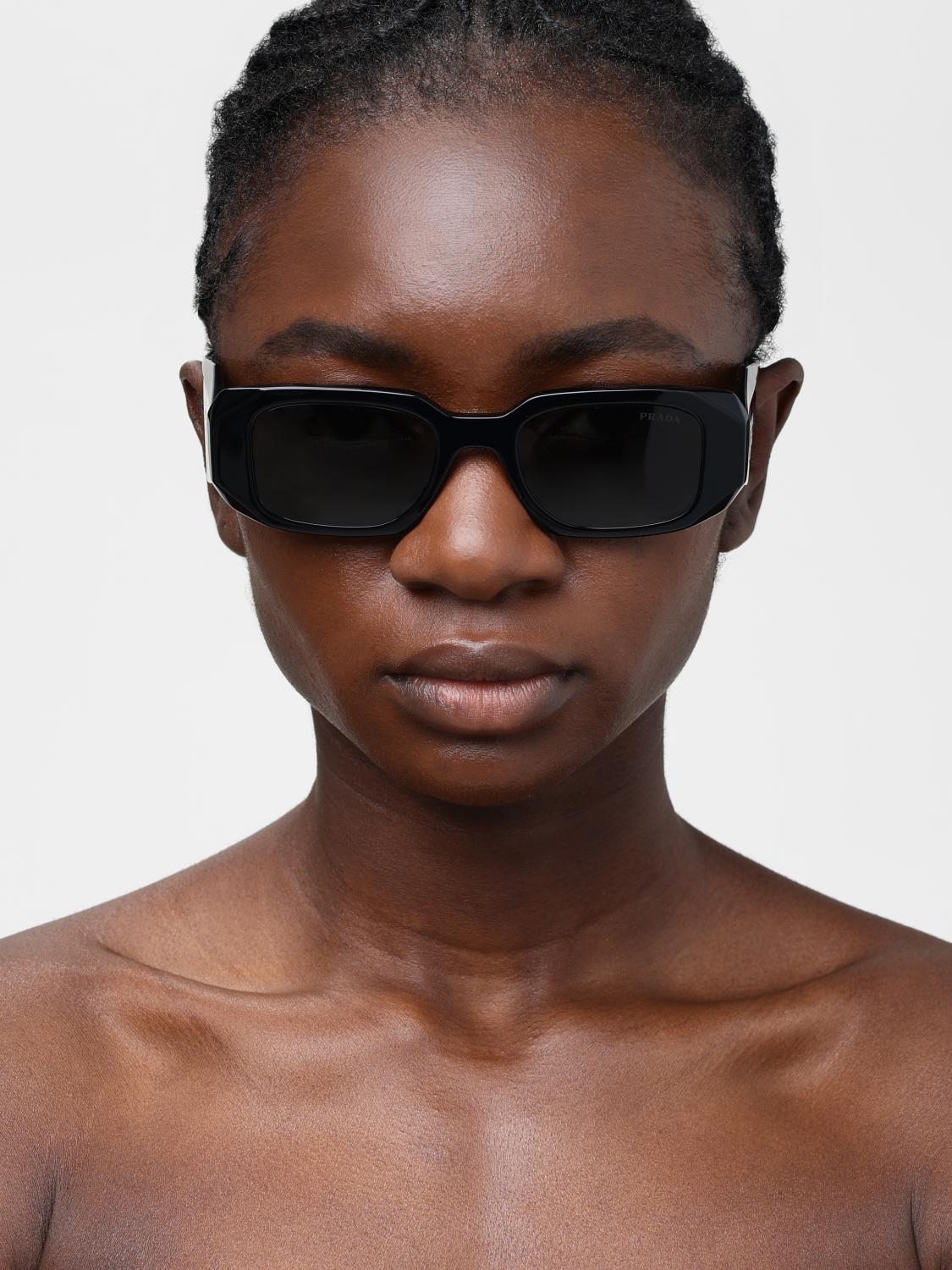 PRADA SUNGLASSES: Sunglasses woman Prada, Black - Img 2