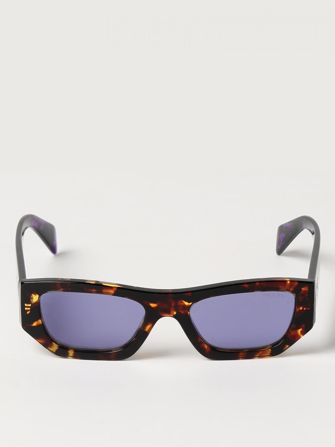 PRADA：サングラス レディース - ブラウン | GIGLIO.COM