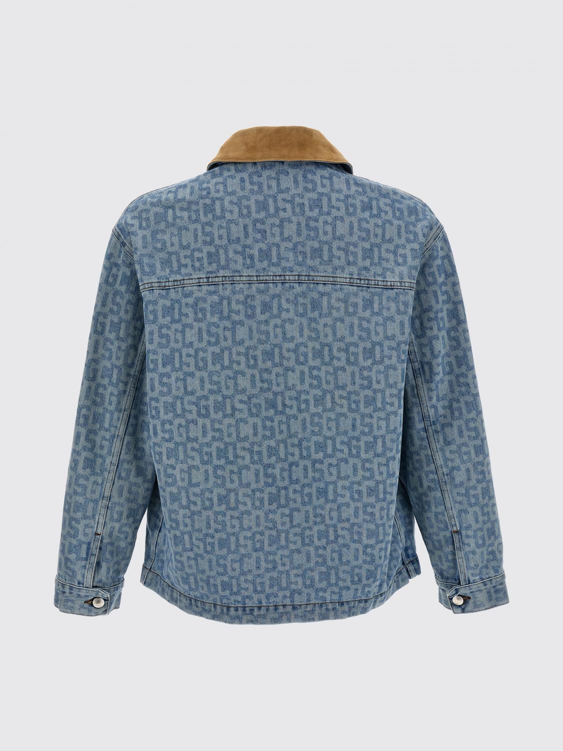 GCDS JACKET: Jacket men GCDS, Gnawed Blue - Img 2