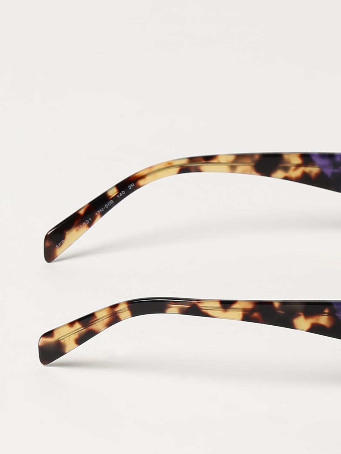 PRADA: Sunglasses woman - Brown | Prada sunglasses SPR A12