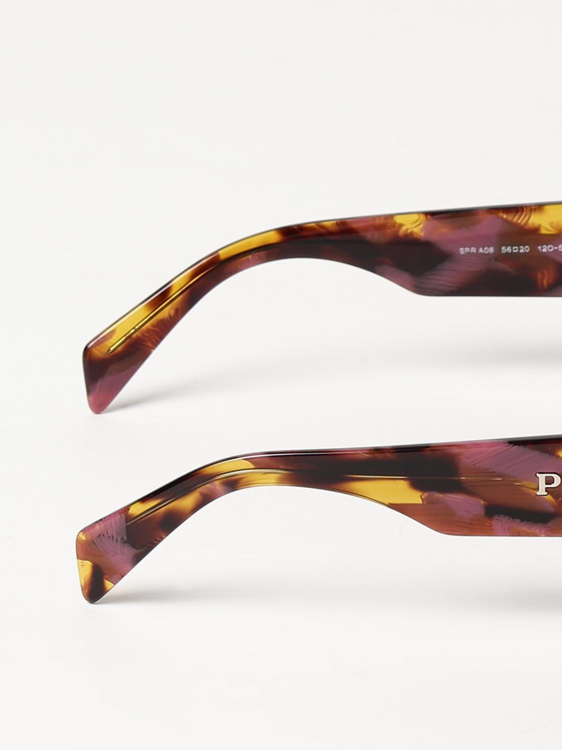 サングラス PRADA Woman Sunglasses Black SPR A08 12O-50C Prada - SPR A08 (Mahogany) – Good See Co.