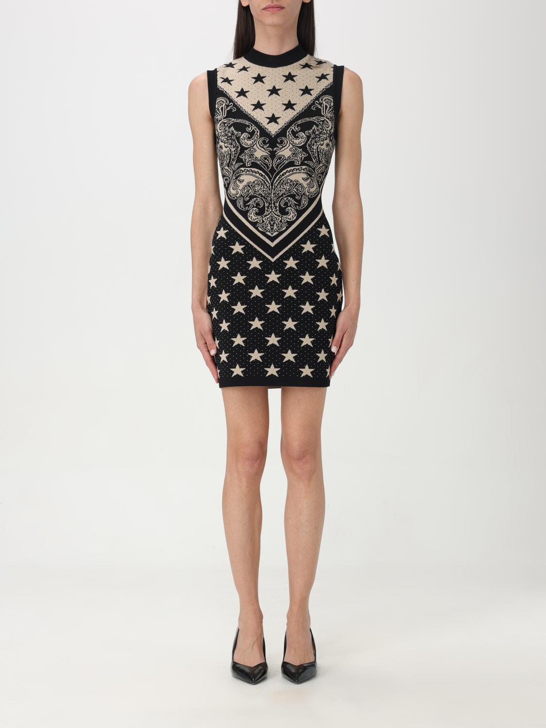 balmain embroidered dress Embroidered Knit Midi Dress main image 0