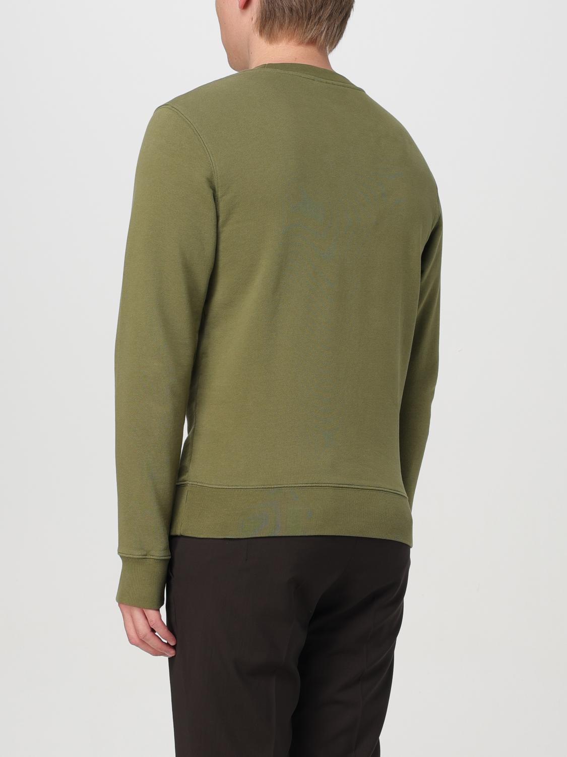Tシャツ・カットソー MAISON KITSUNE Men Hoodies LM00303KM0001P384 Green Maison Kitsuné Outlet: Sweatshirt men - Green | Maison