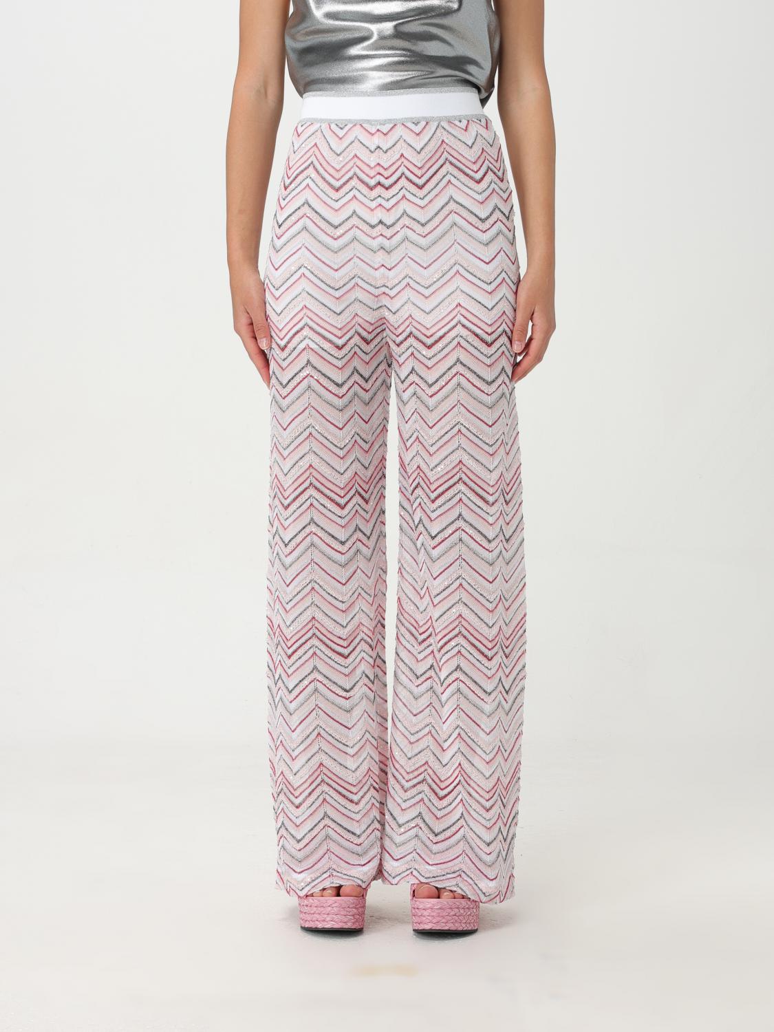 MISSONI:パンツ レディース - ピンク | GIGLIO.COMオンラインの MISSONI:パンツ レディース - ピンク | GIGLIO.COMオンラインの