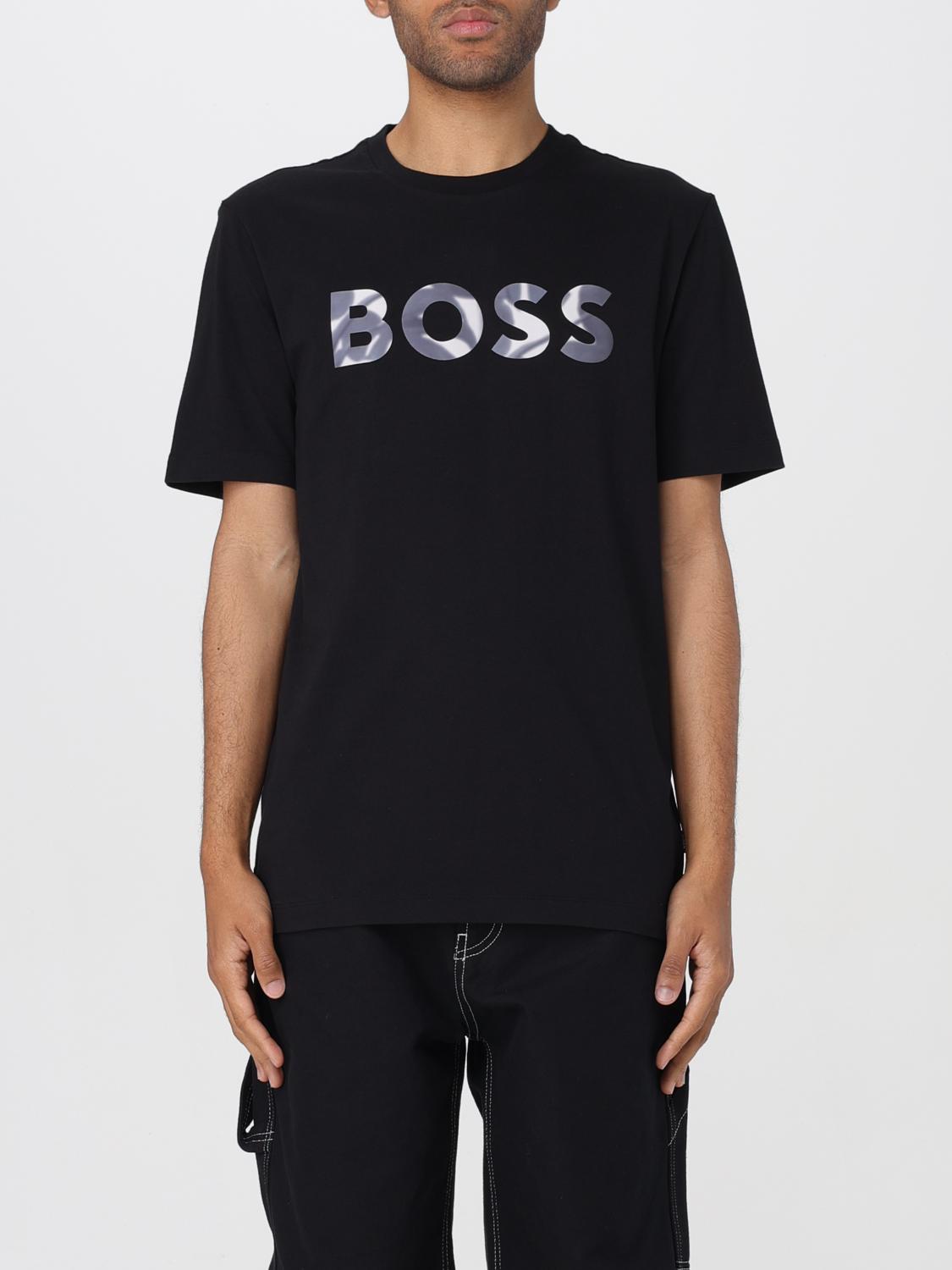 Boss Tシャツ メンズ - ブラック | 50513382 | GIGLIO.COM