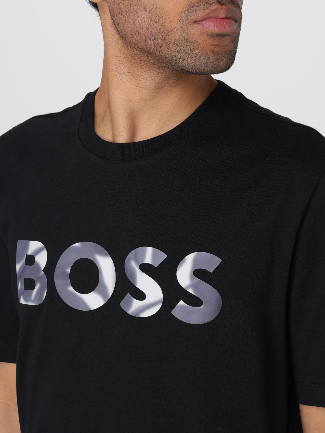 Boss Tシャツ メンズ - ブラック | 50513382 | GIGLIO.COM