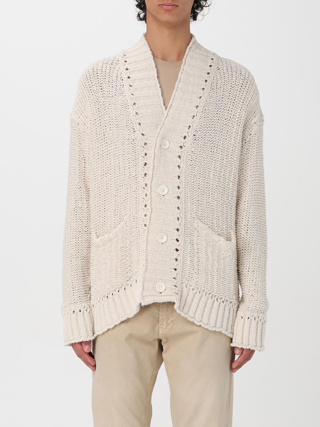 Roberto Collina Cardigan men - White | RT34010 | GIGLIO.COM