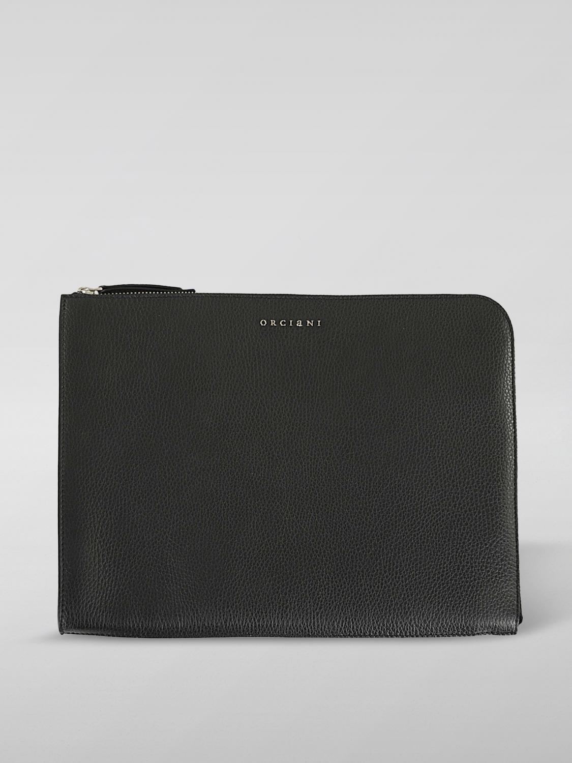 ORCIANI BRIEFCASE: Bags men Orciani, Black - Img 1