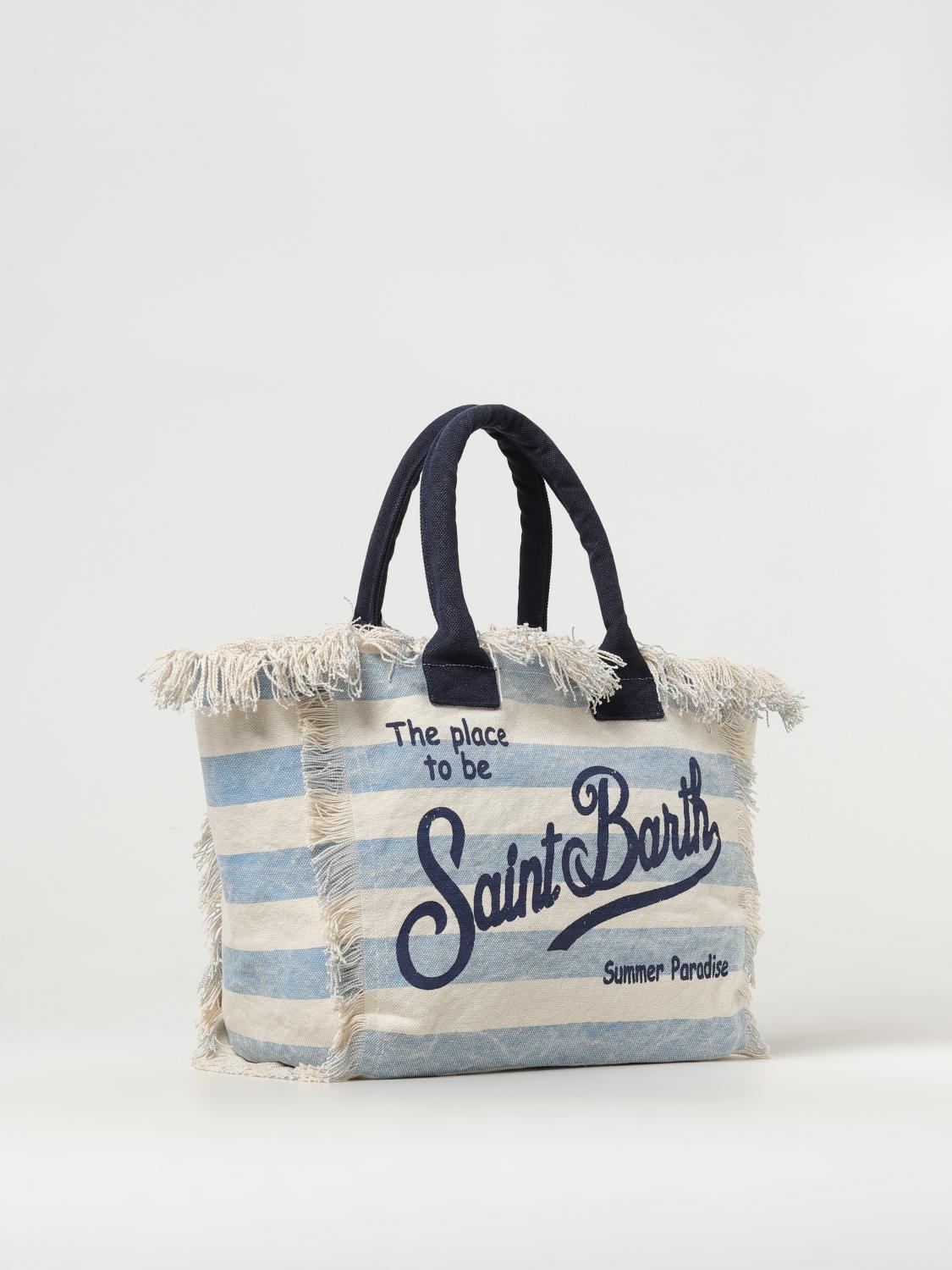 MC2 SAINT BARTH BOLSO TOTE: Bolso de mano mujer Mc2 Saint Barth, Blanco - Img 2