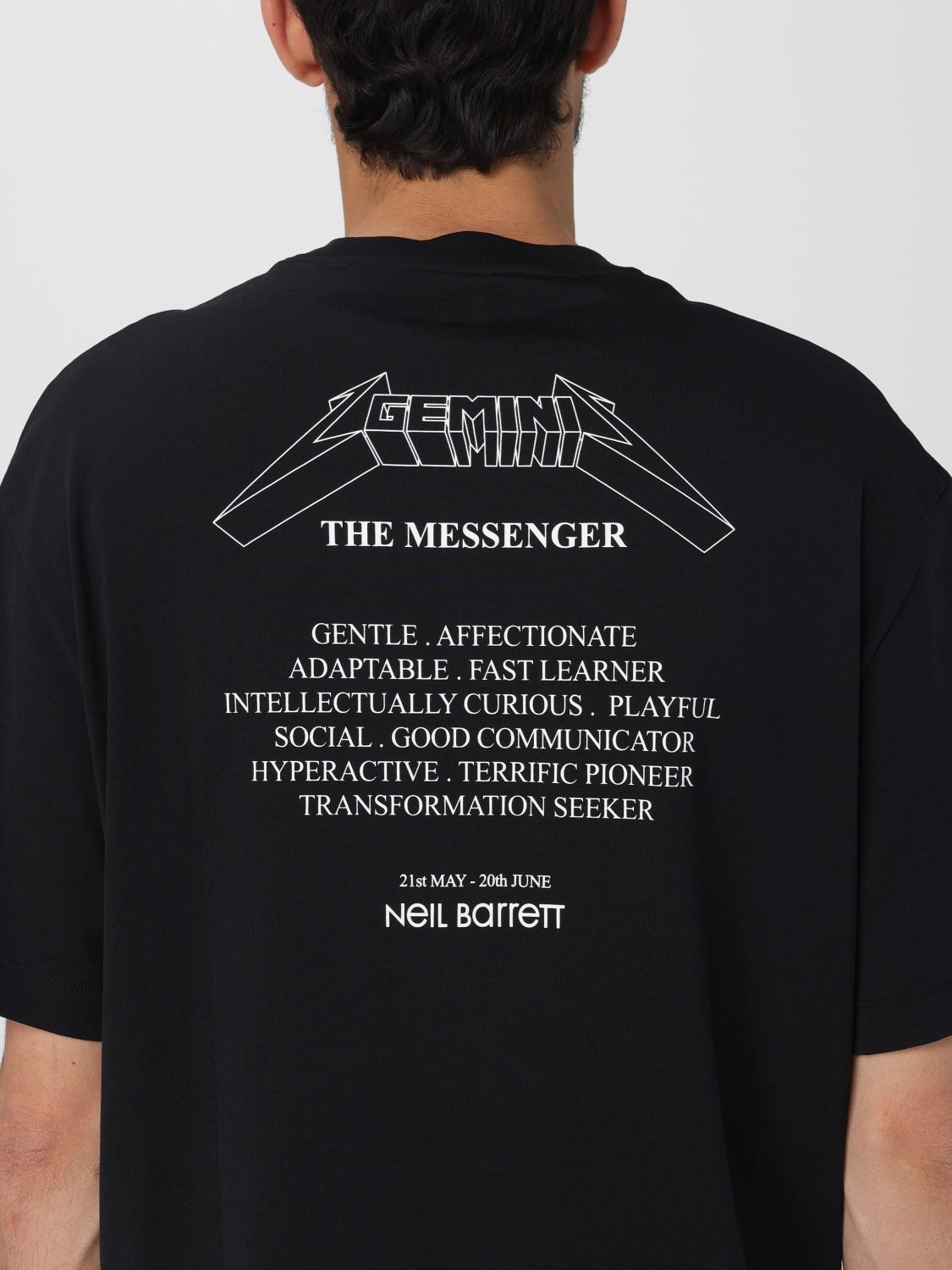 Neil Barrett T-shirt men - Lavender | MY70271AY533 | GIGLIO.COM