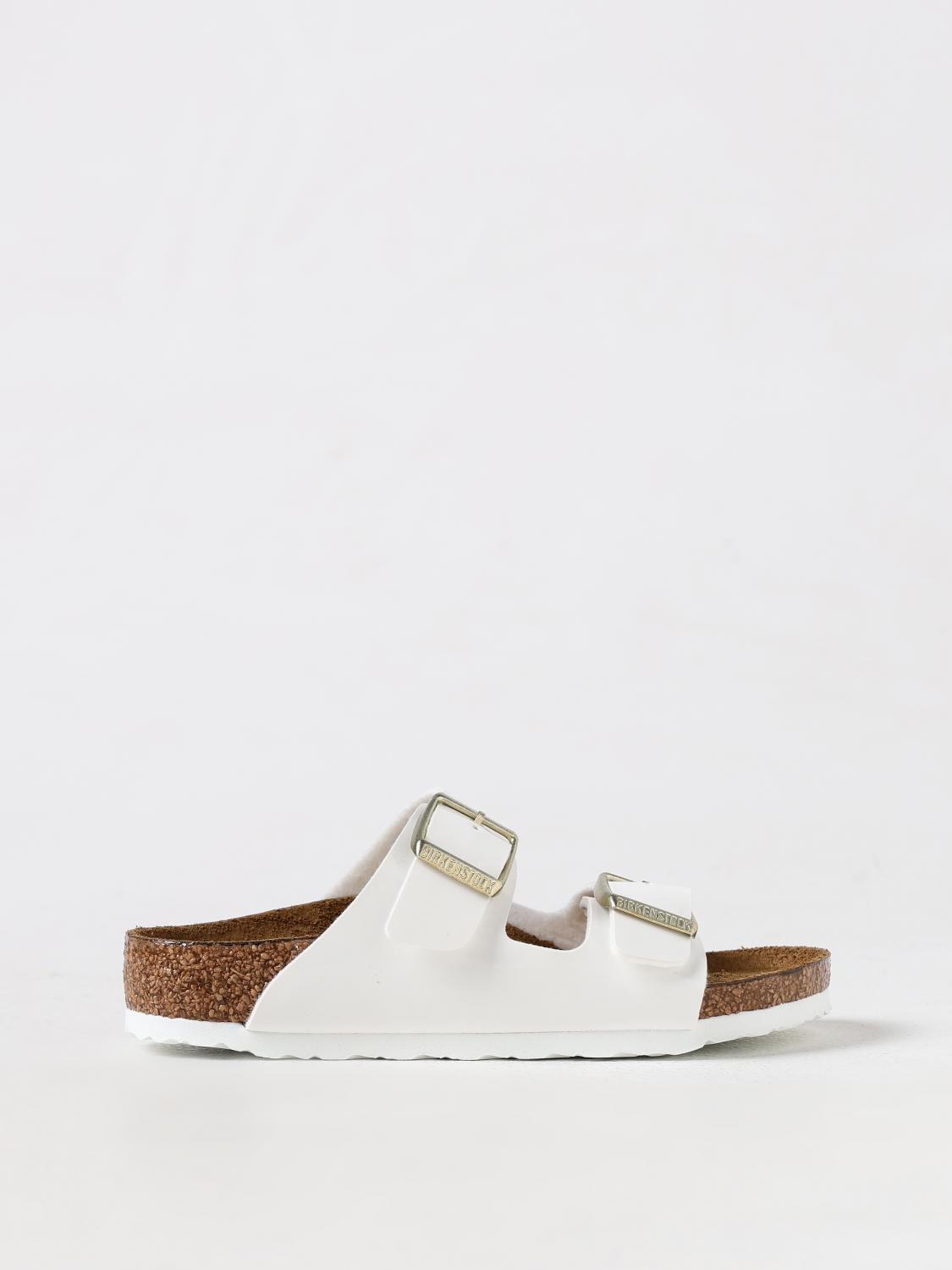 BIRKENSTOCK FLAT SANDAL: Sandals men Birkenstock, White - Img 1