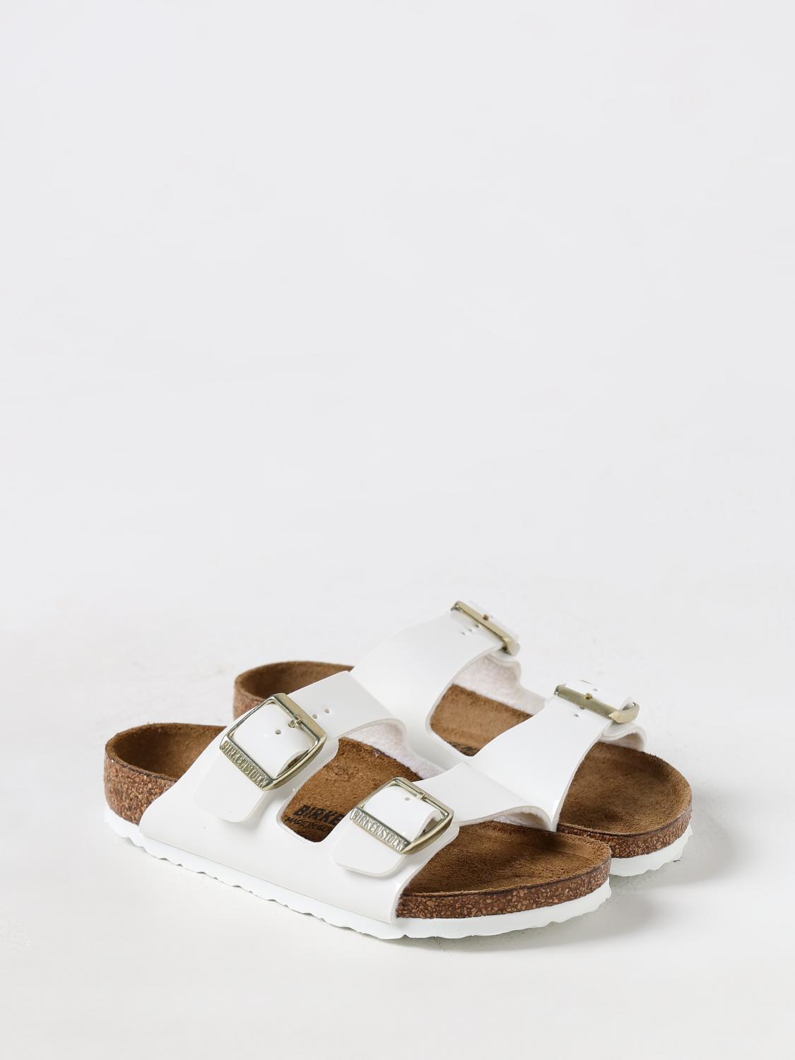 BIRKENSTOCK FLAT SANDAL: Sandals men Birkenstock, White - Img 2