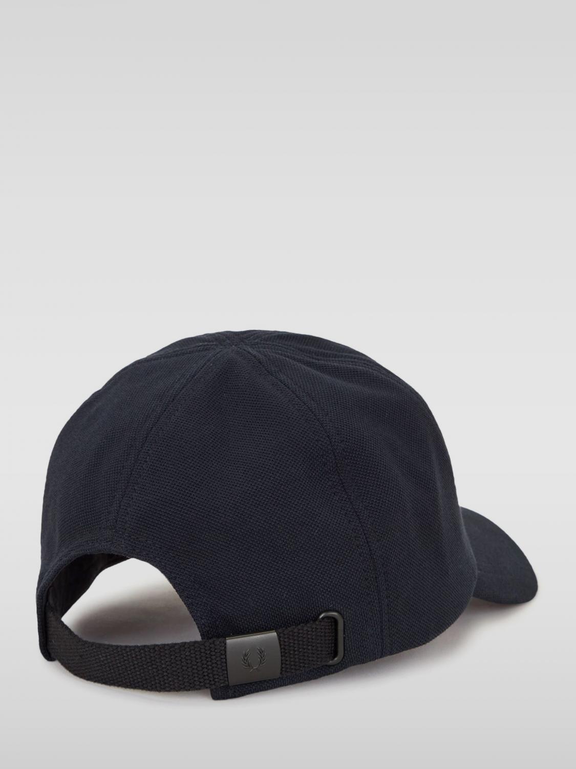 FRED PERRY 모자: 모자 남성 Fred Perry, 블루 - Img 3