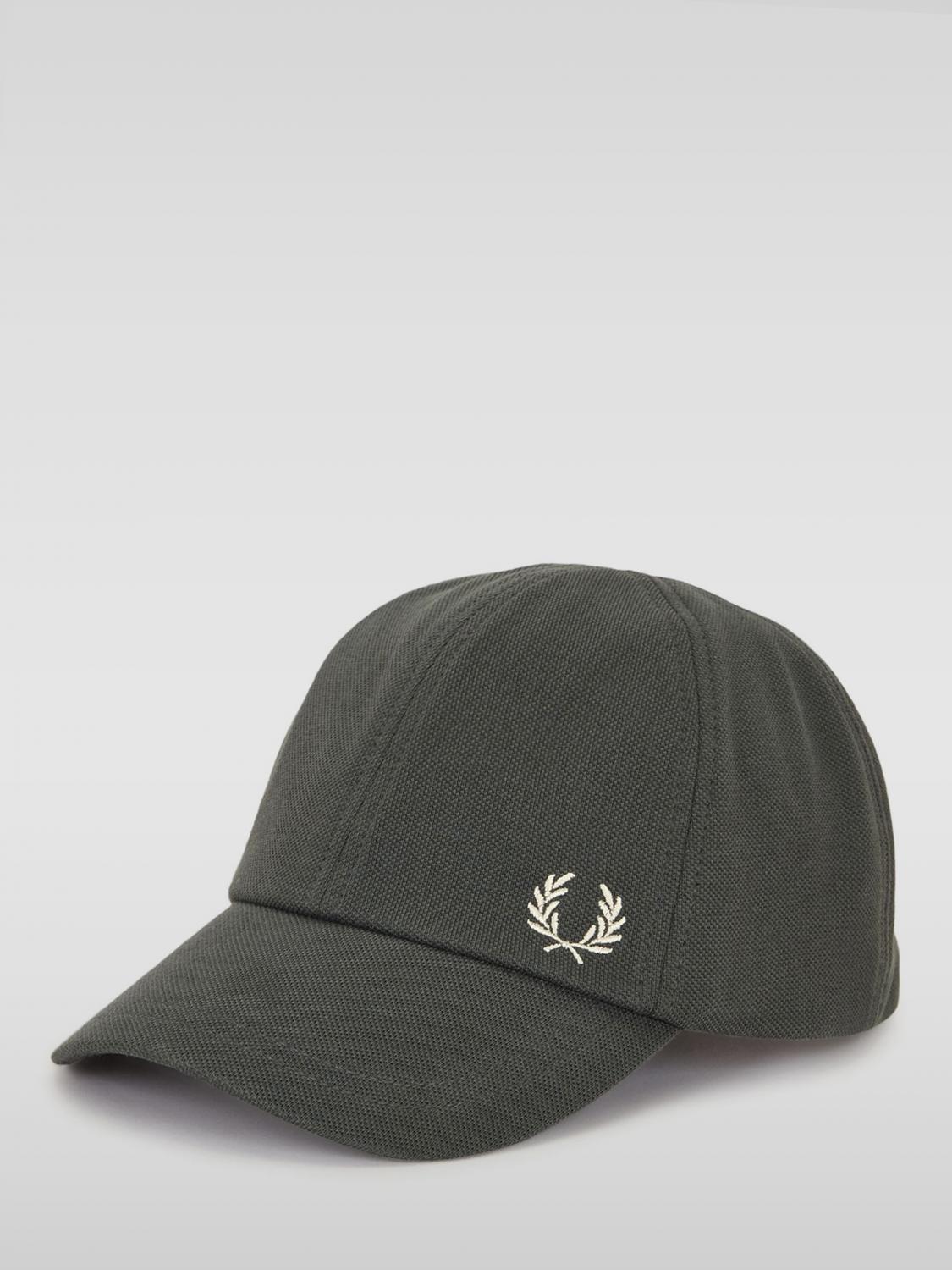 FRED PERRY 모자: 모자 남성 Fred Perry, 그린 - Img 1