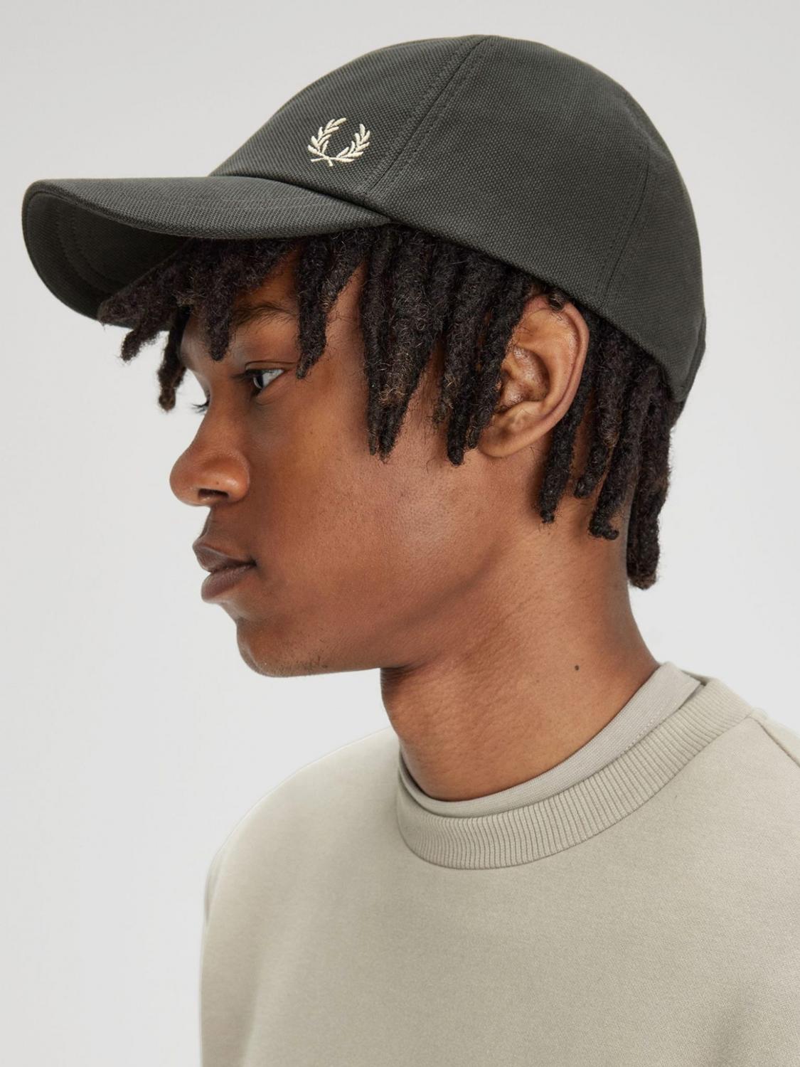 FRED PERRY 모자: 모자 남성 Fred Perry, 그린 - Img 2