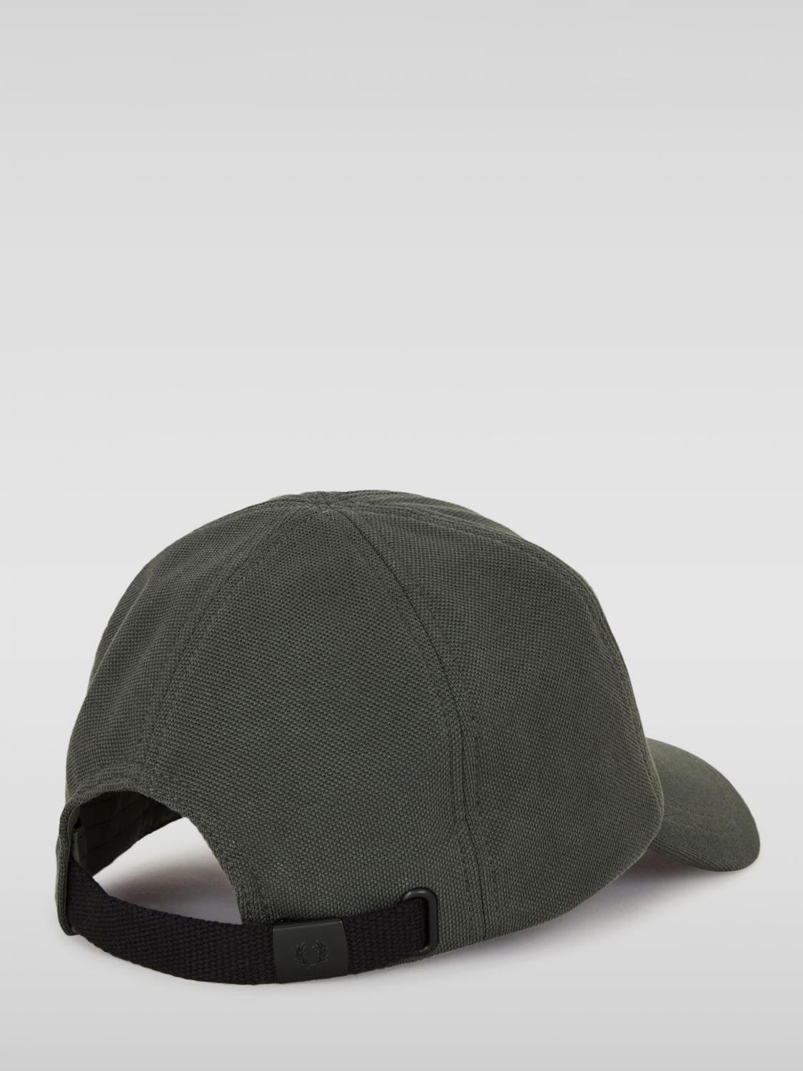 FRED PERRY 모자: 모자 남성 Fred Perry, 그린 - Img 3