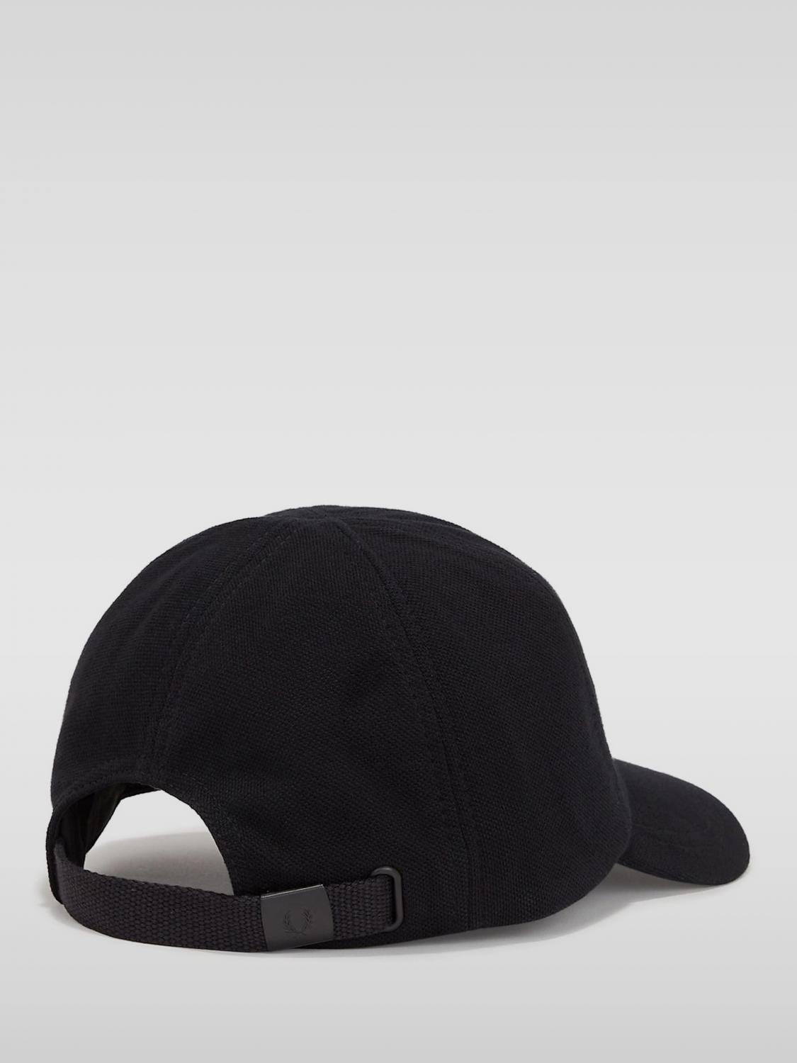 FRED PERRY 모자: 모자 남성 Fred Perry, 블랙 1 - Img 3
