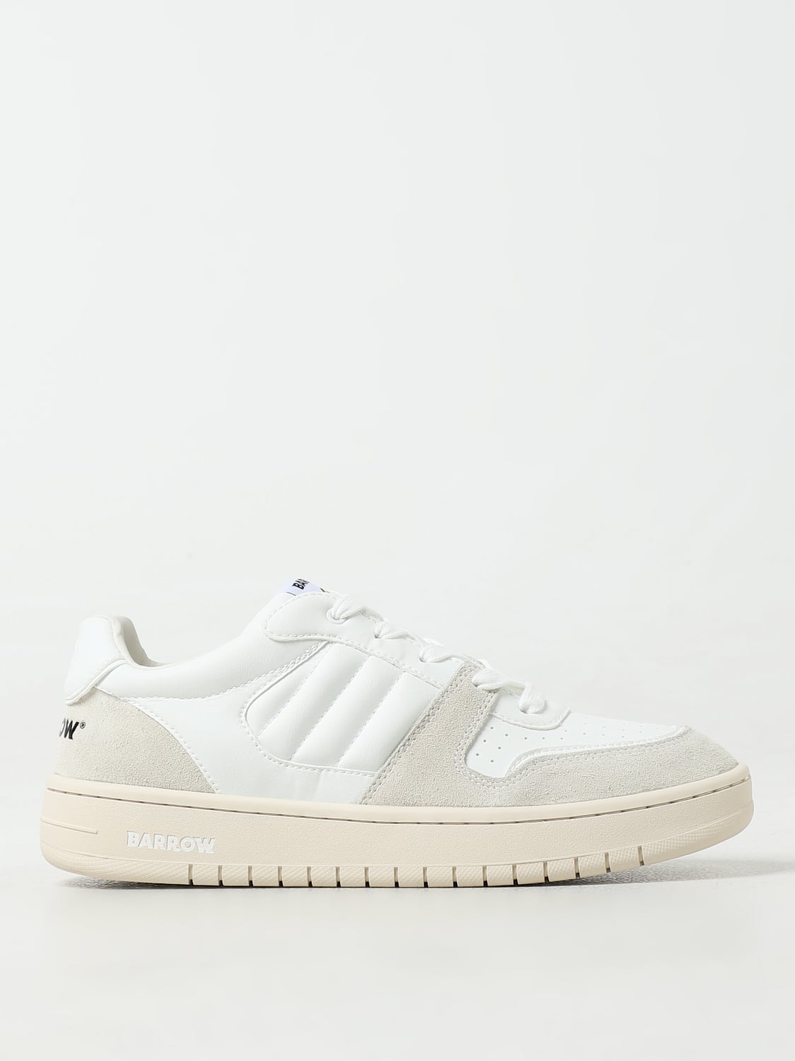 BARROW SNEAKERS: Sneakers Barrow in pelle , Bianco - Img 1