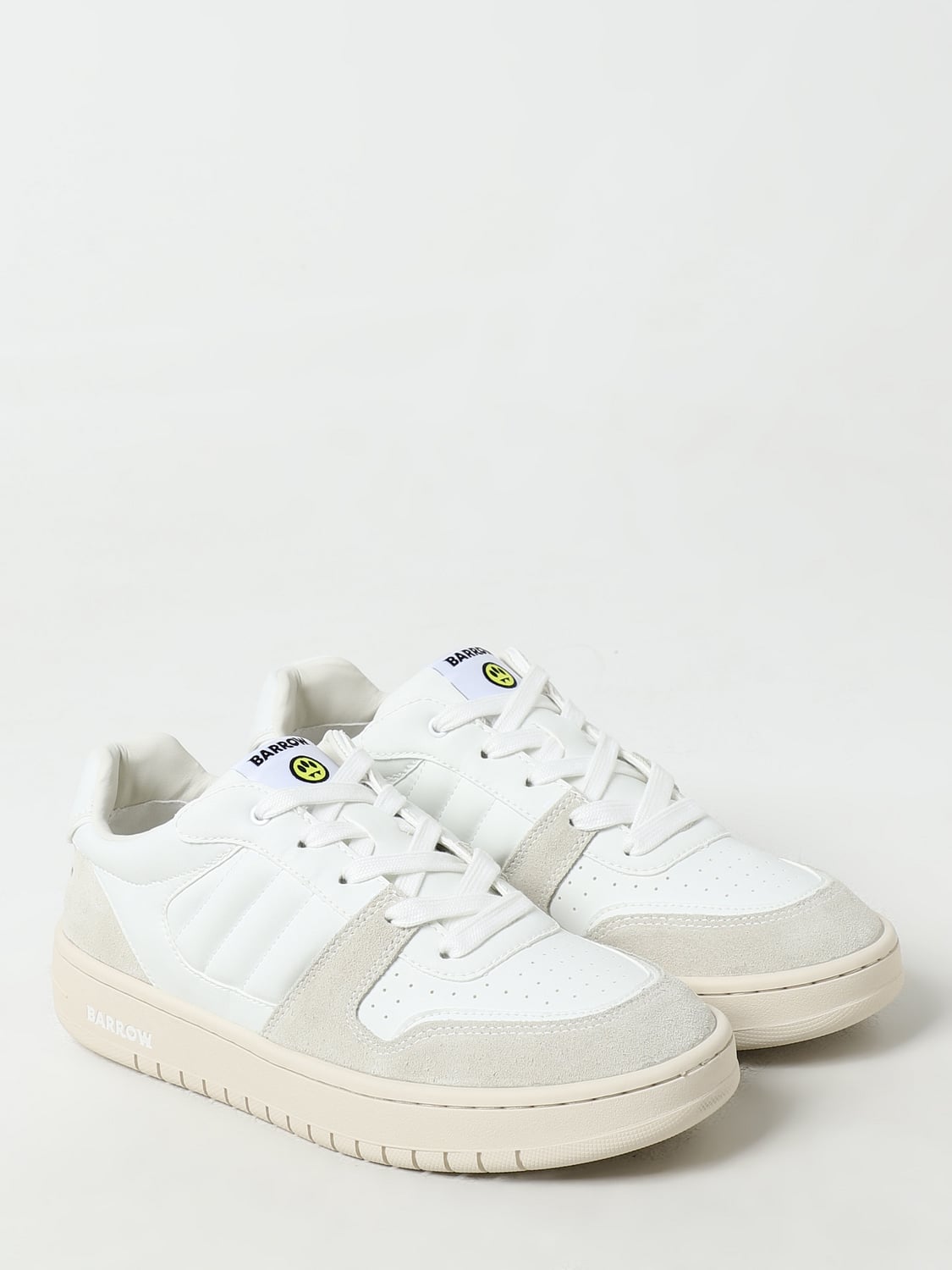 BARROW SNEAKERS: Sneakers Barrow in pelle , Bianco - Img 2