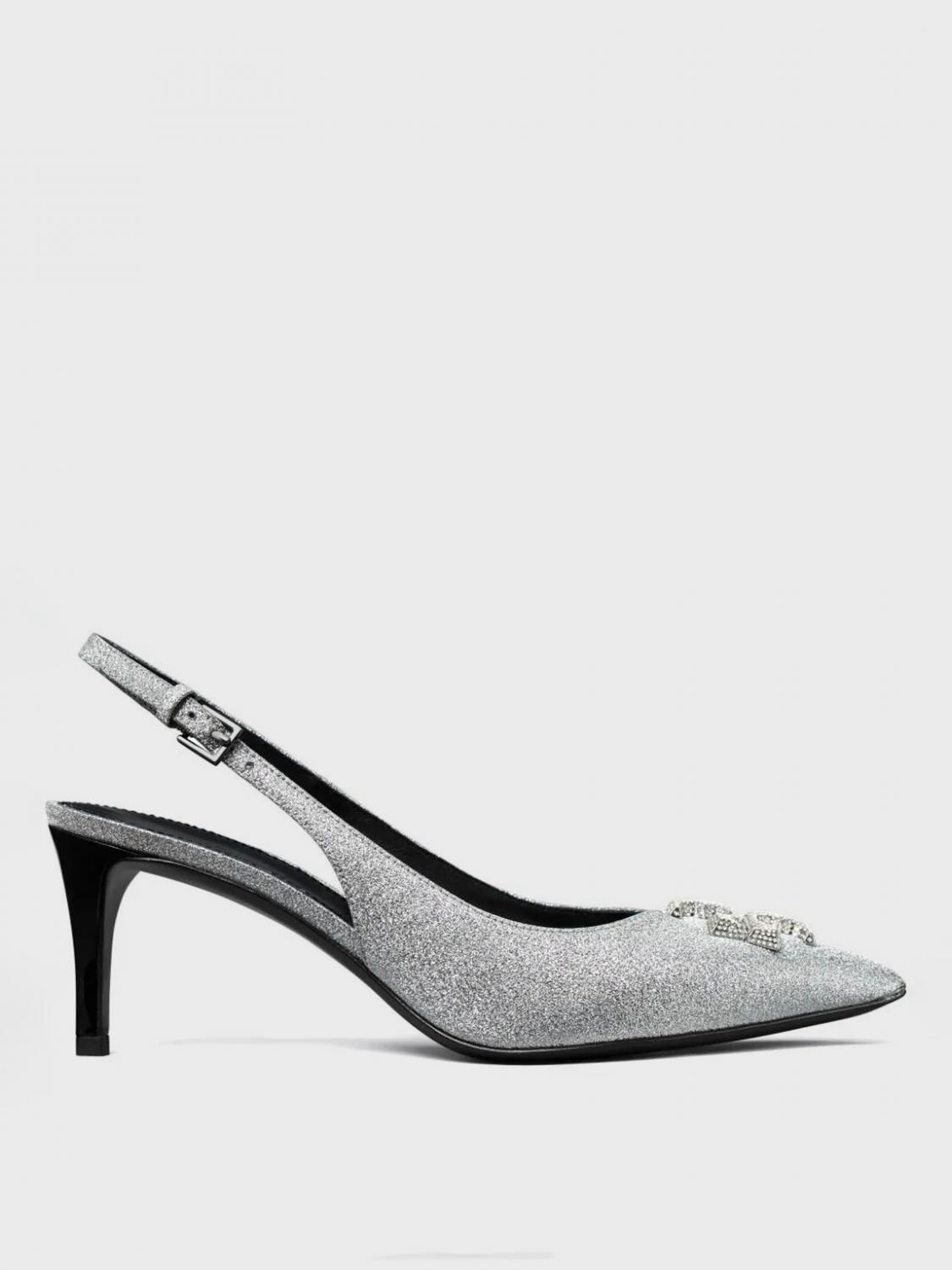 TORY BURCH HIGH HEEL SHOES: Shoes woman Tory Burch, Silver - Img 1