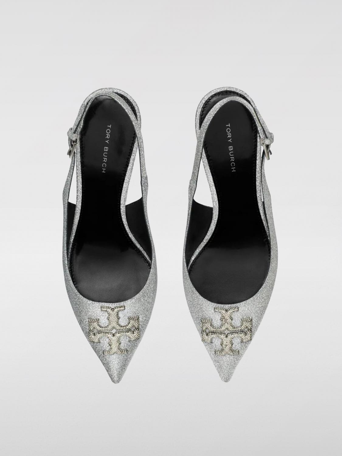 TORY BURCH HIGH HEEL SHOES: Shoes woman Tory Burch, Silver - Img 3